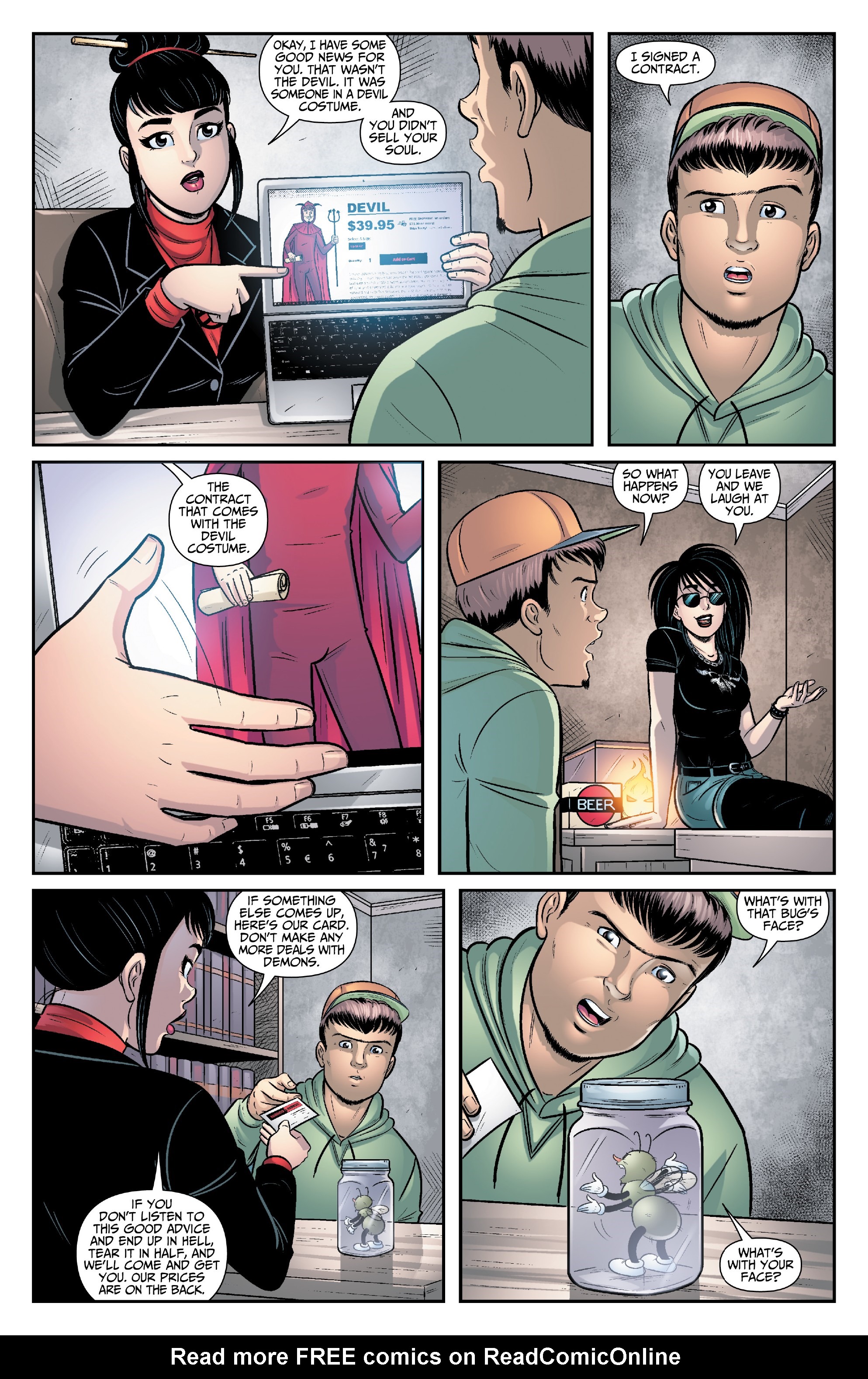 Read online Exorsisters comic -  Issue #4 - 10