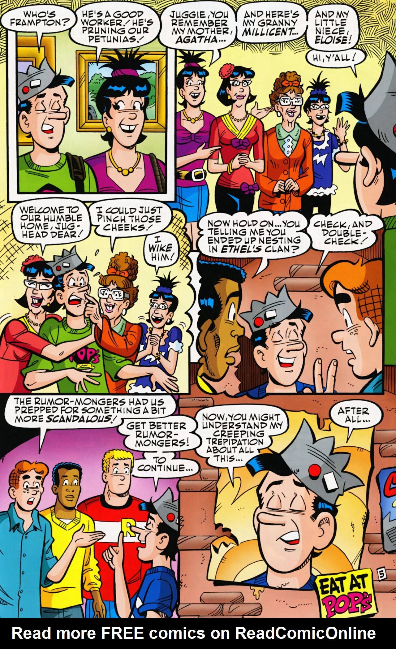 Read online Archie's Pal Jughead Comics comic -  Issue #208 - 9