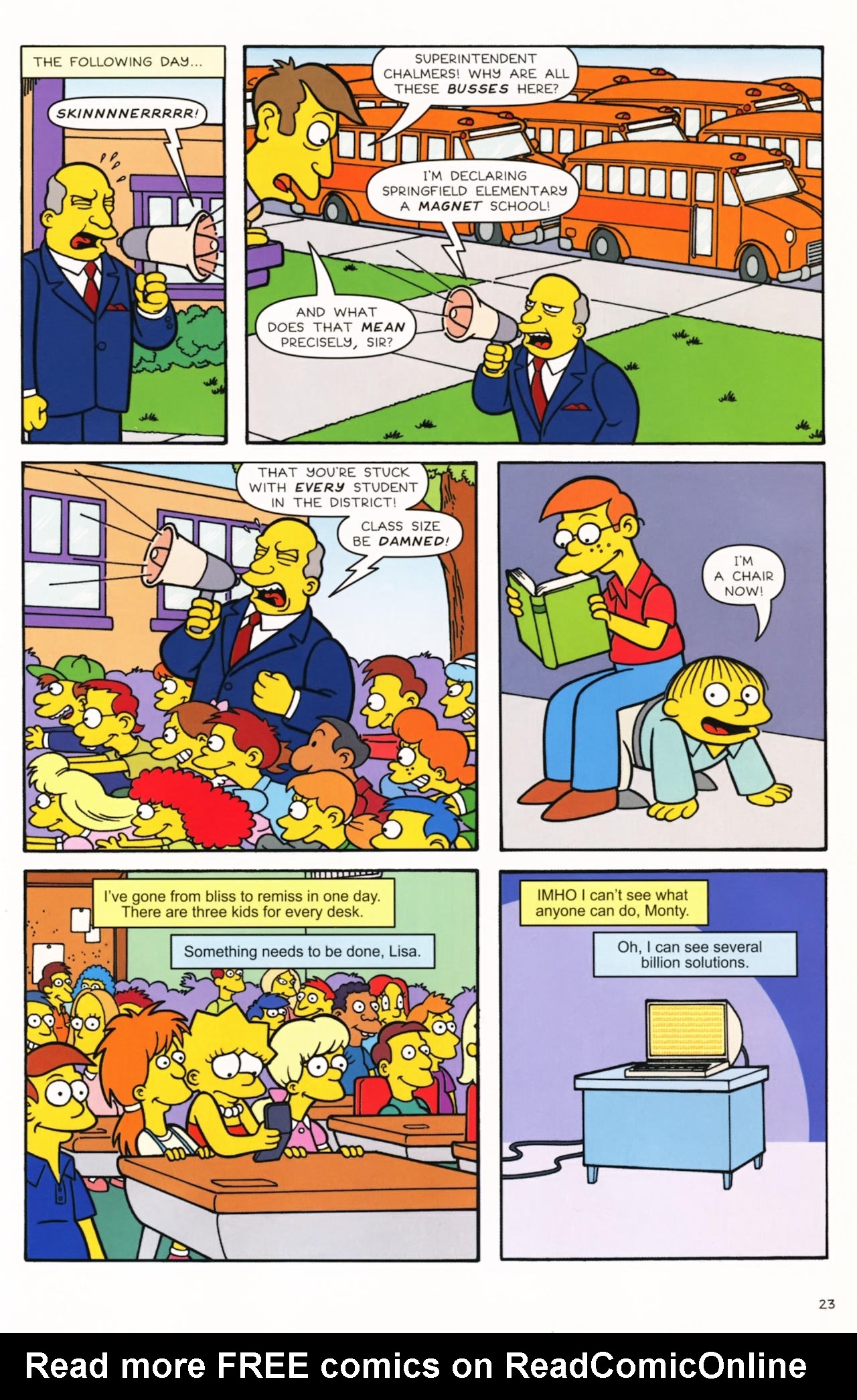 Read online Simpsons Comics comic -  Issue #159 - 22