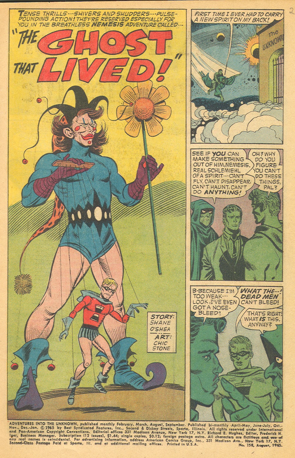Read online Adventures Into The Unknown comic -  Issue #158 - 3
