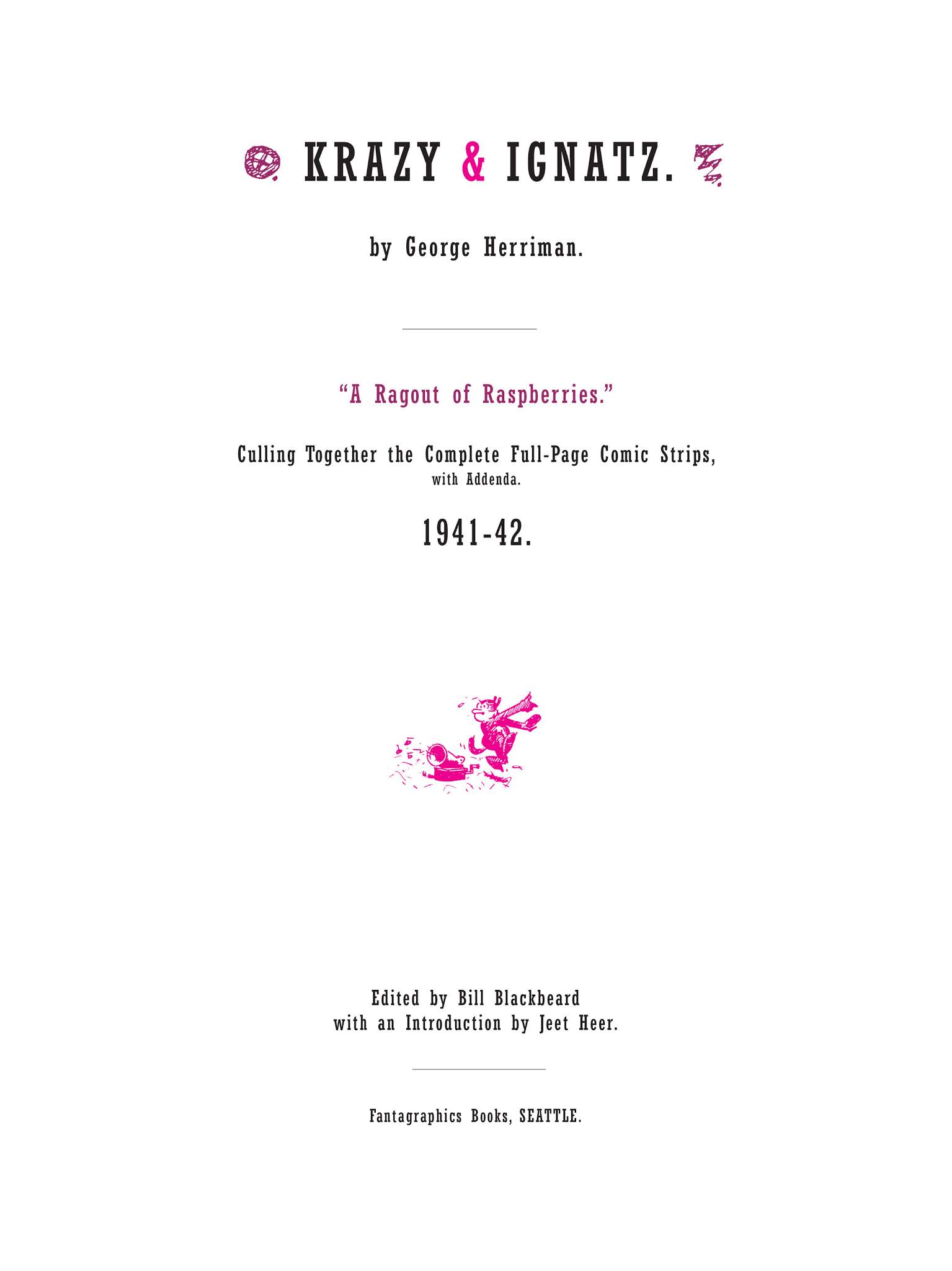Read online Krazy & Ignatz comic -  Issue # TPB 12 - 4