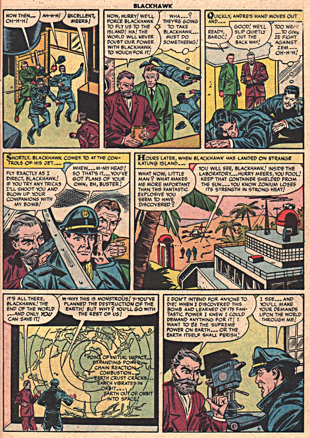 Read online Blackhawk (1957) comic -  Issue #75 - 31