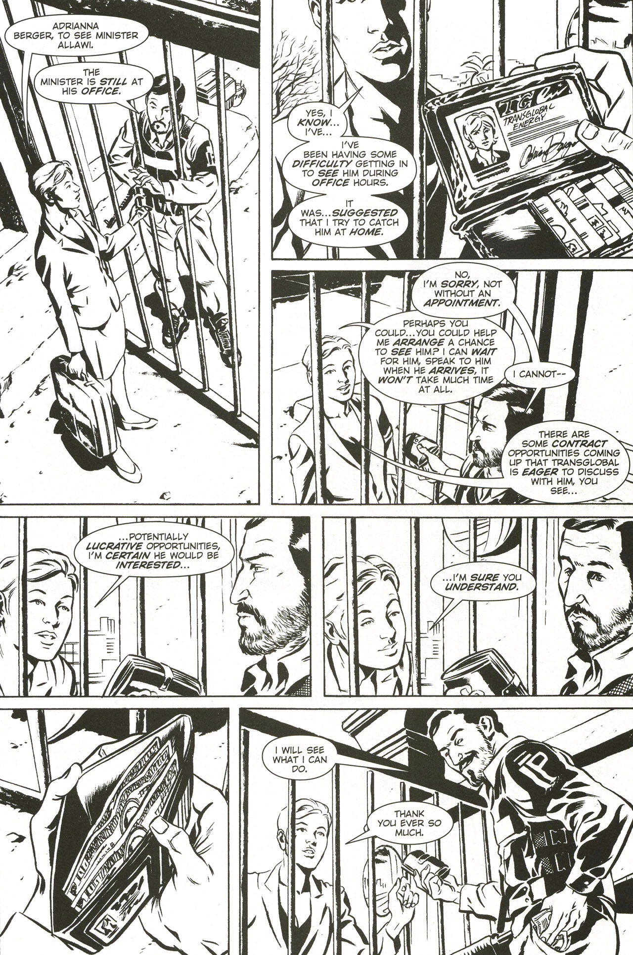 Read online Queen & Country comic -  Issue #30 - 21