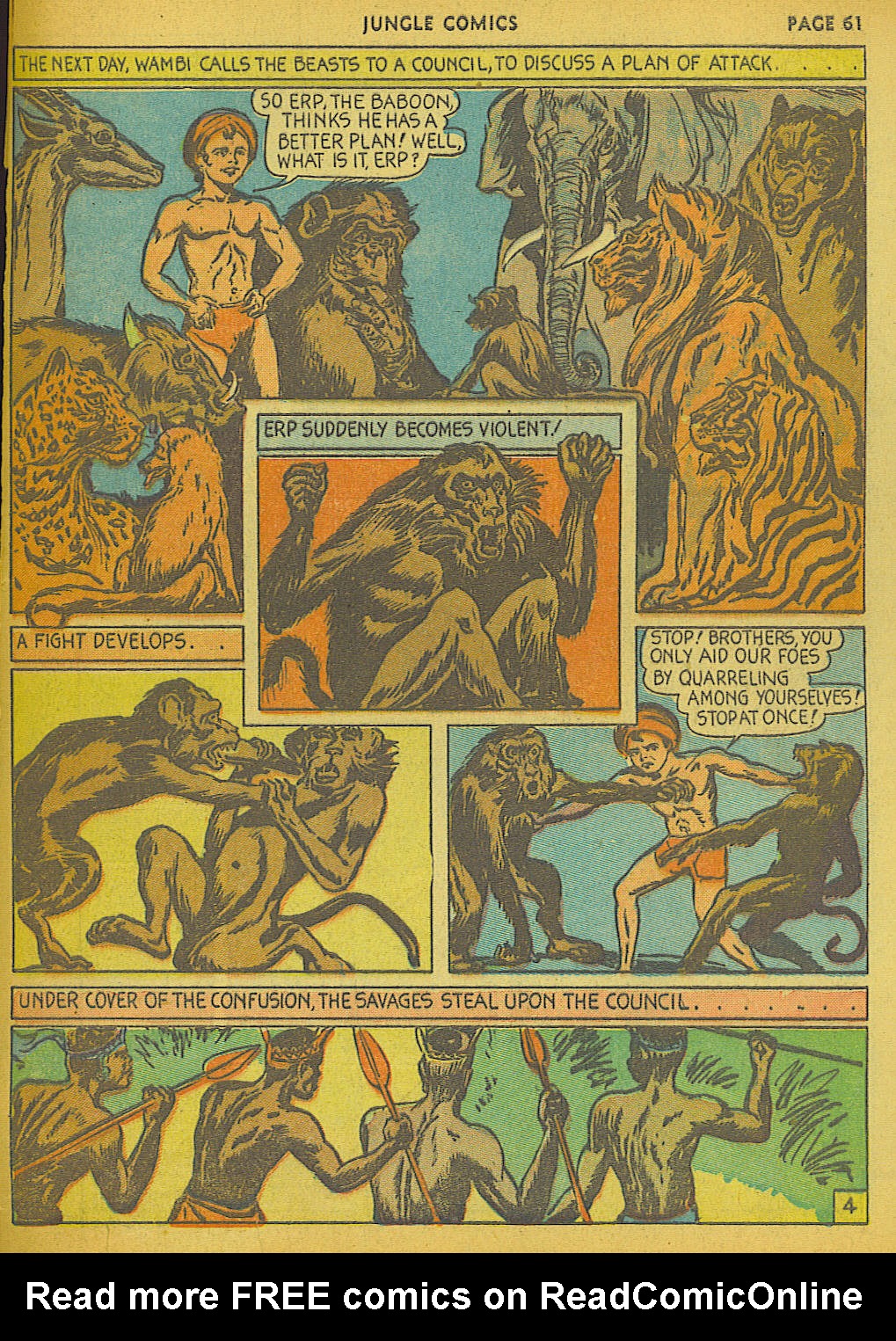 Read online Jungle Comics comic -  Issue #6 - 63