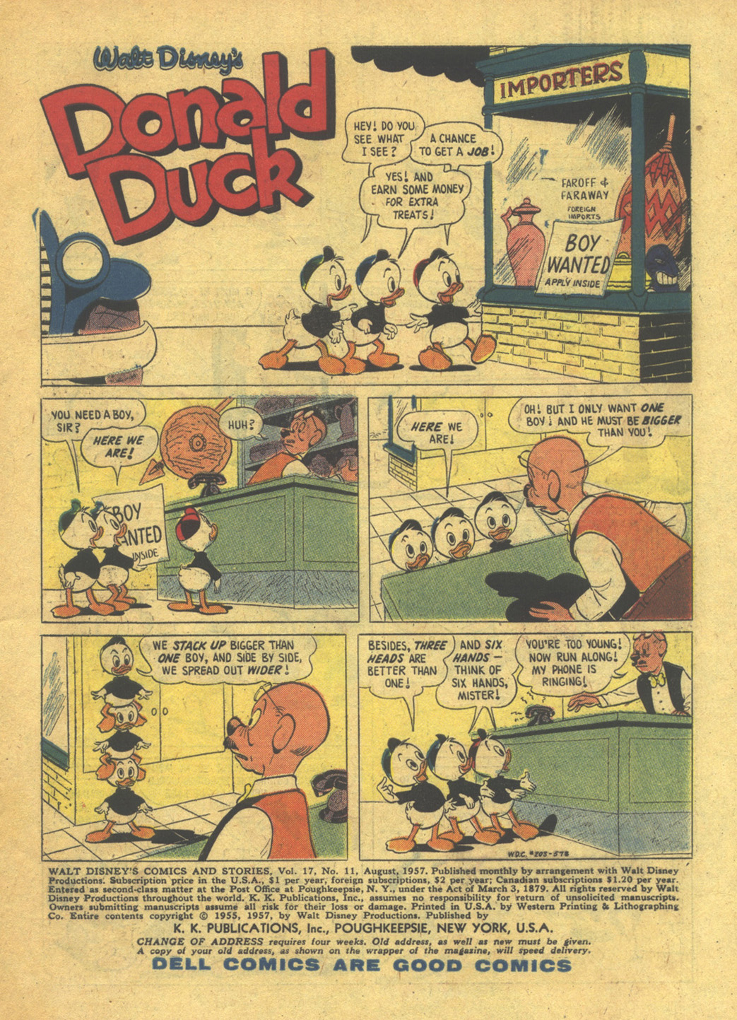 Walt Disney's Comics and Stories issue 203 - Page 3