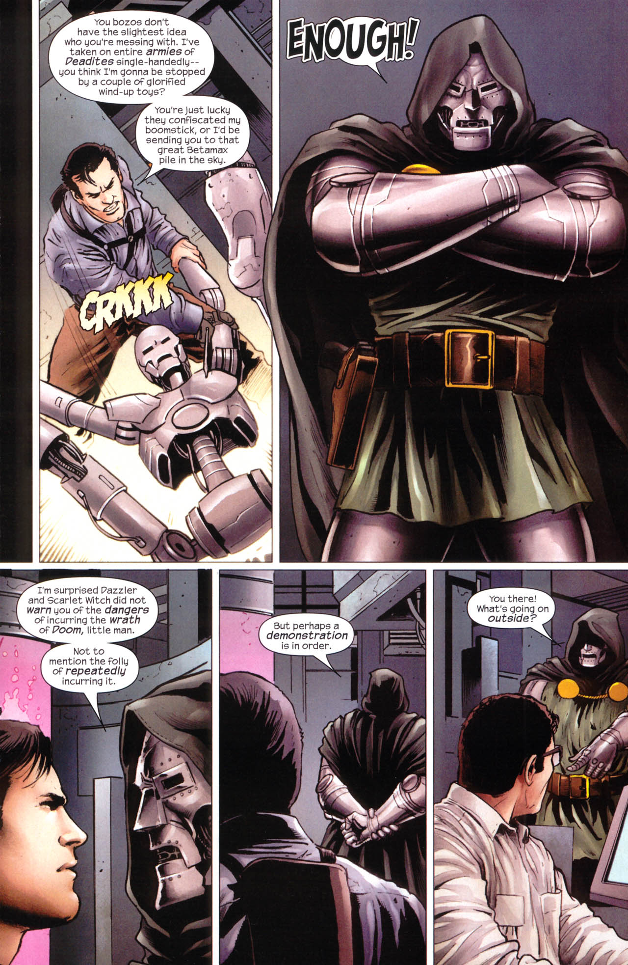 Read online Marvel Zombies/Army of Darkness comic -  Issue #4 - 10