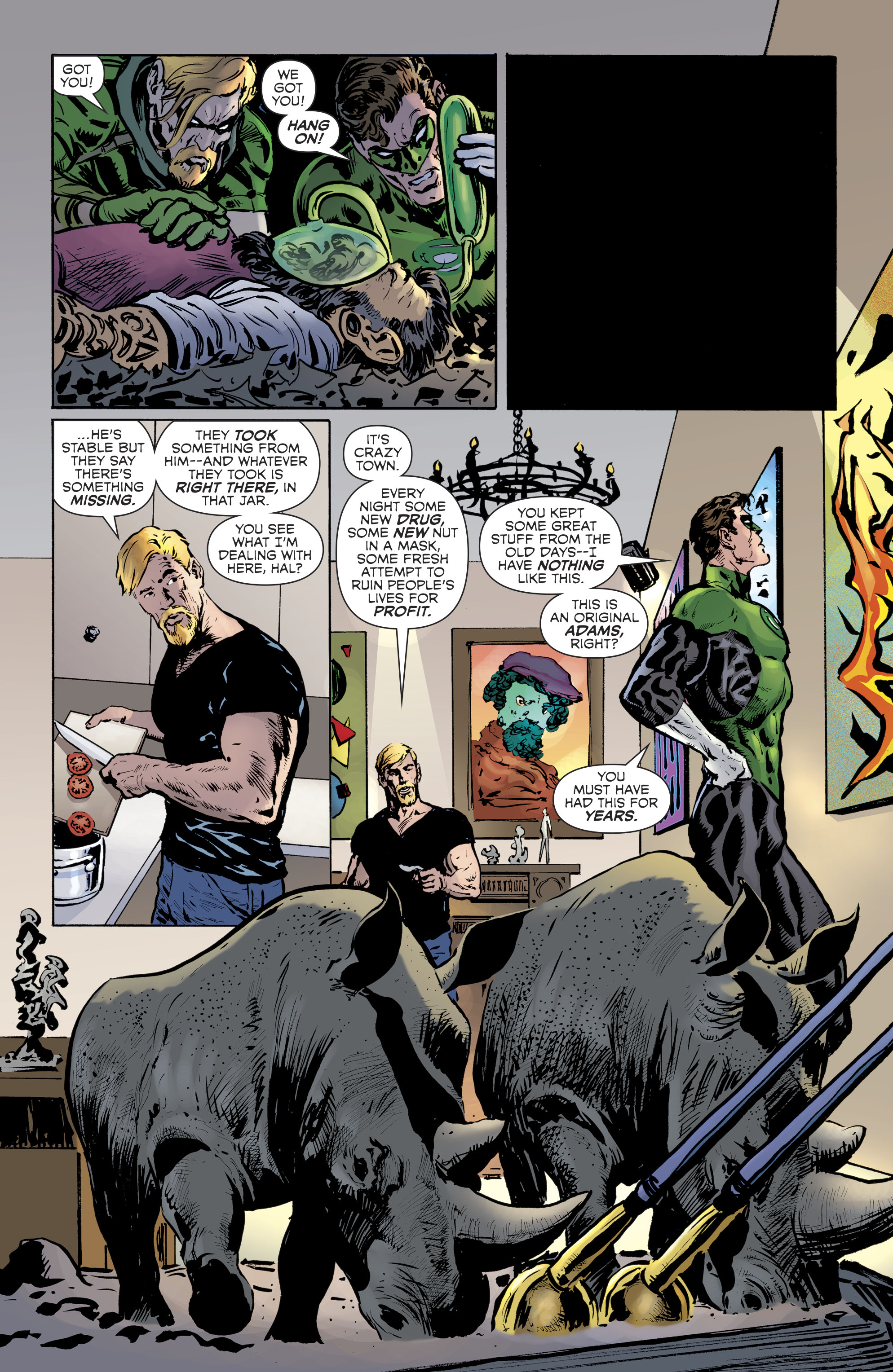 Read online The Green Lantern comic -  Issue #8 - 9