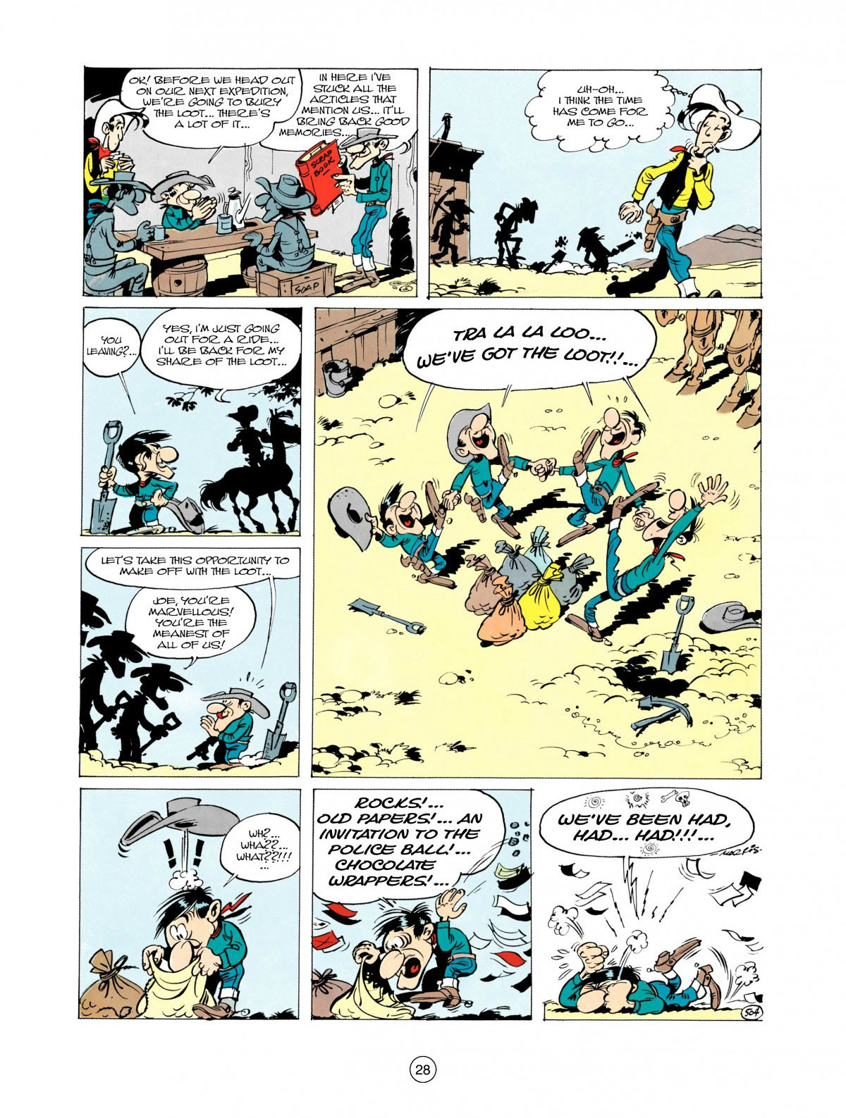Read online A Lucky Luke Adventure comic -  Issue #28 - 29