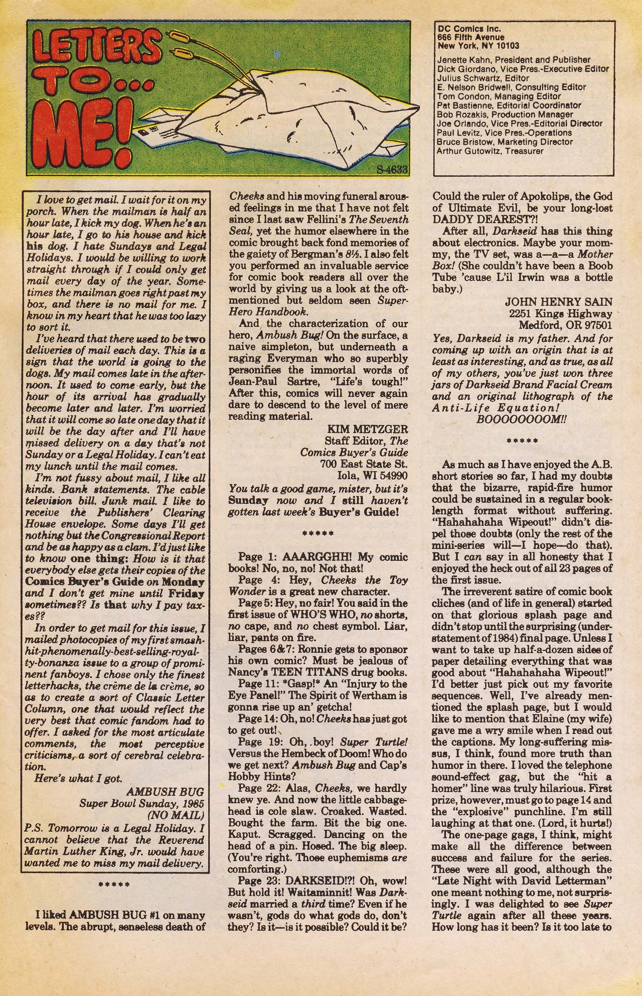 Read online Ambush Bug comic -  Issue #2 - 33