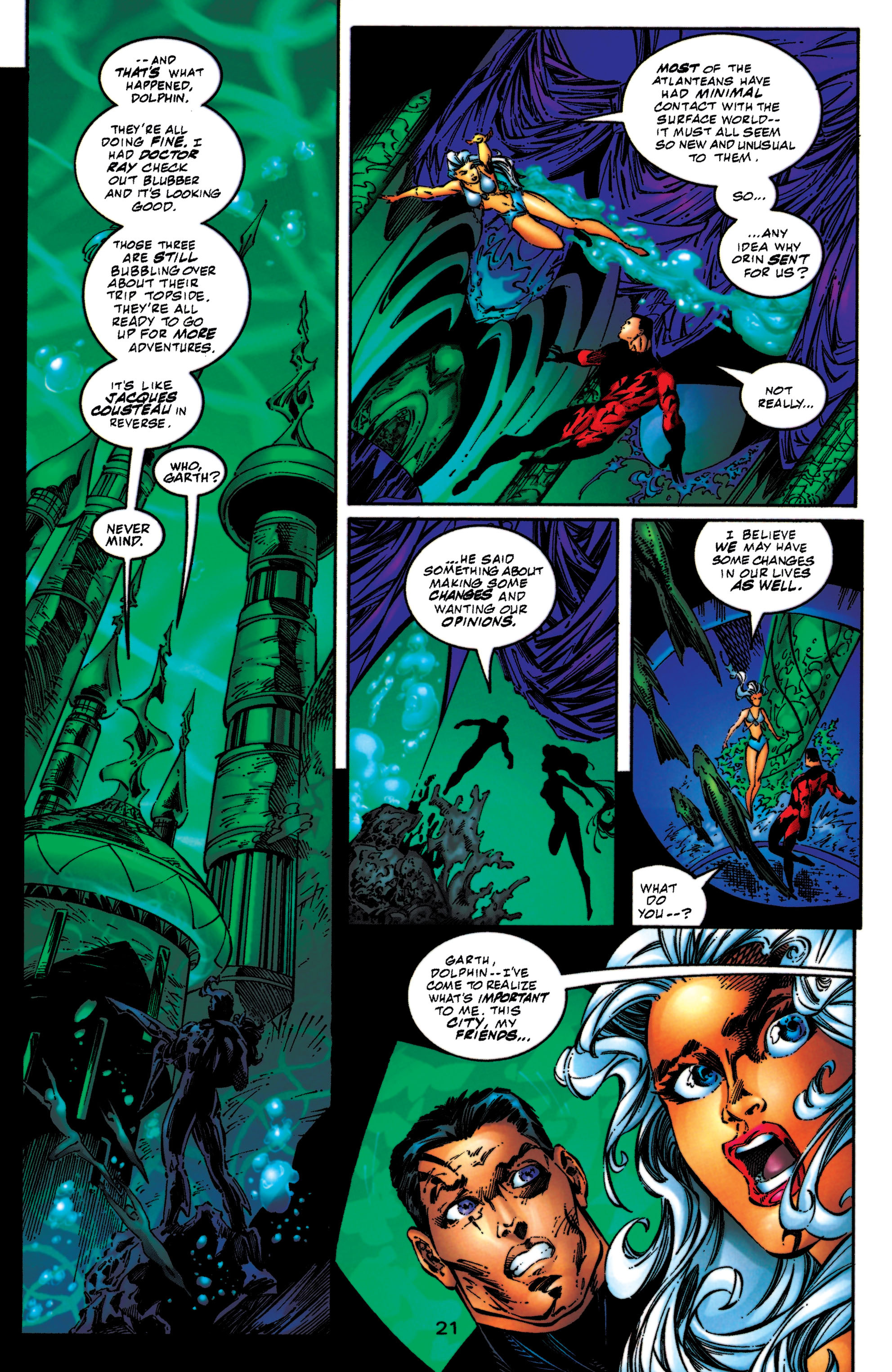 Aquaman (1994) Issue #54 #60 - English 22