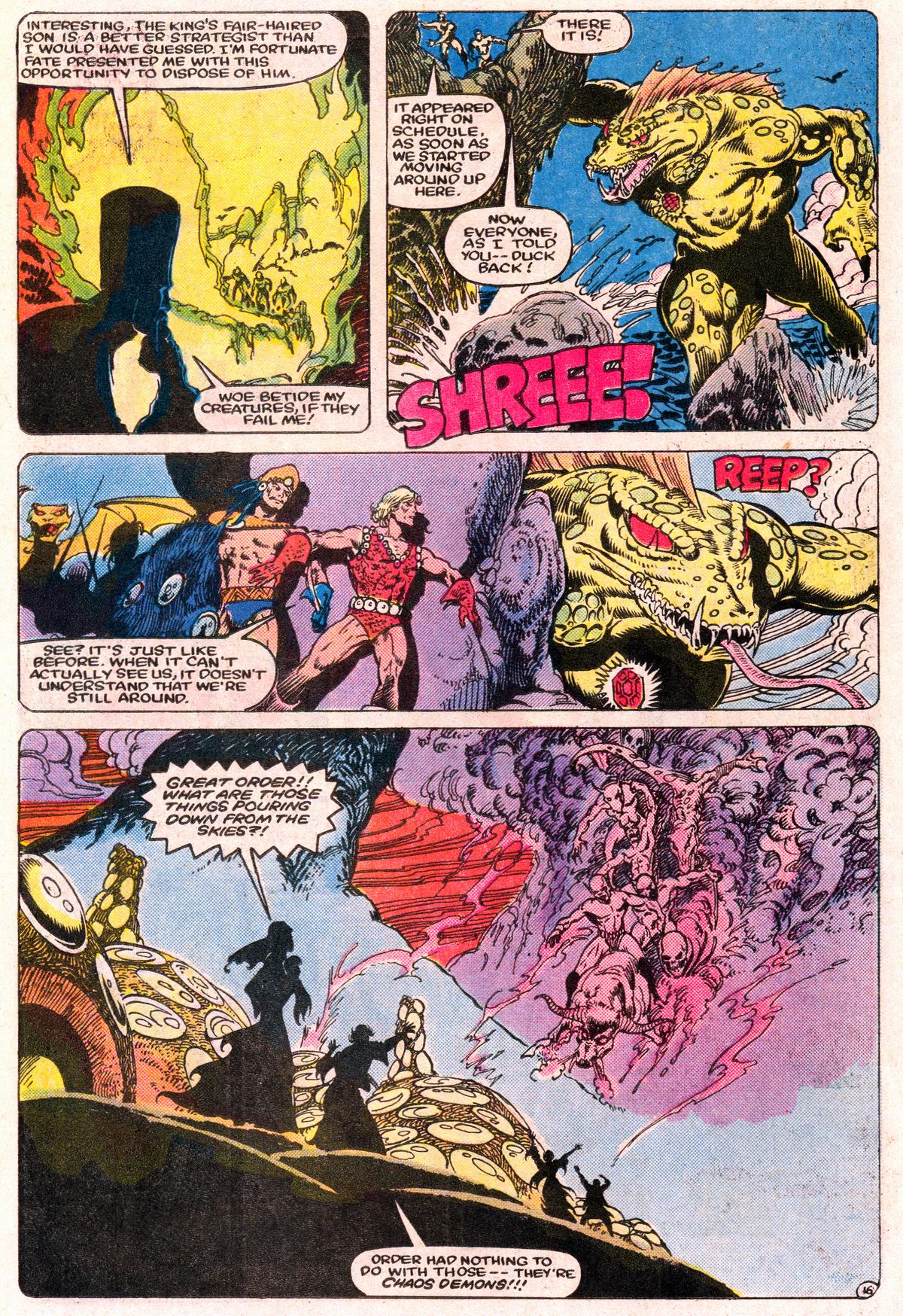 Read online The Saga of Crystar, Crystal Warrior comic -  Issue #8 - 17