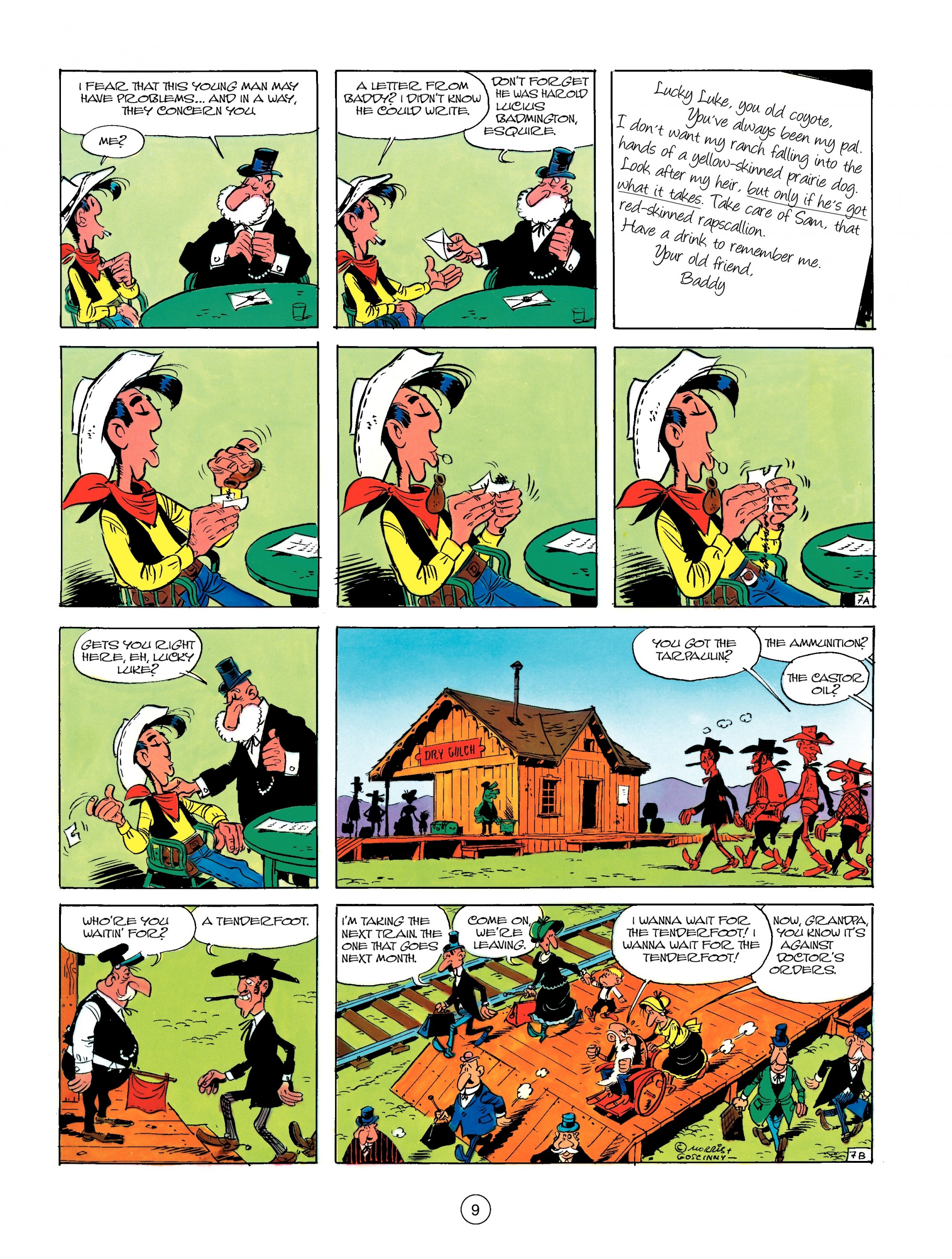 Read online A Lucky Luke Adventure comic -  Issue #13 - 9