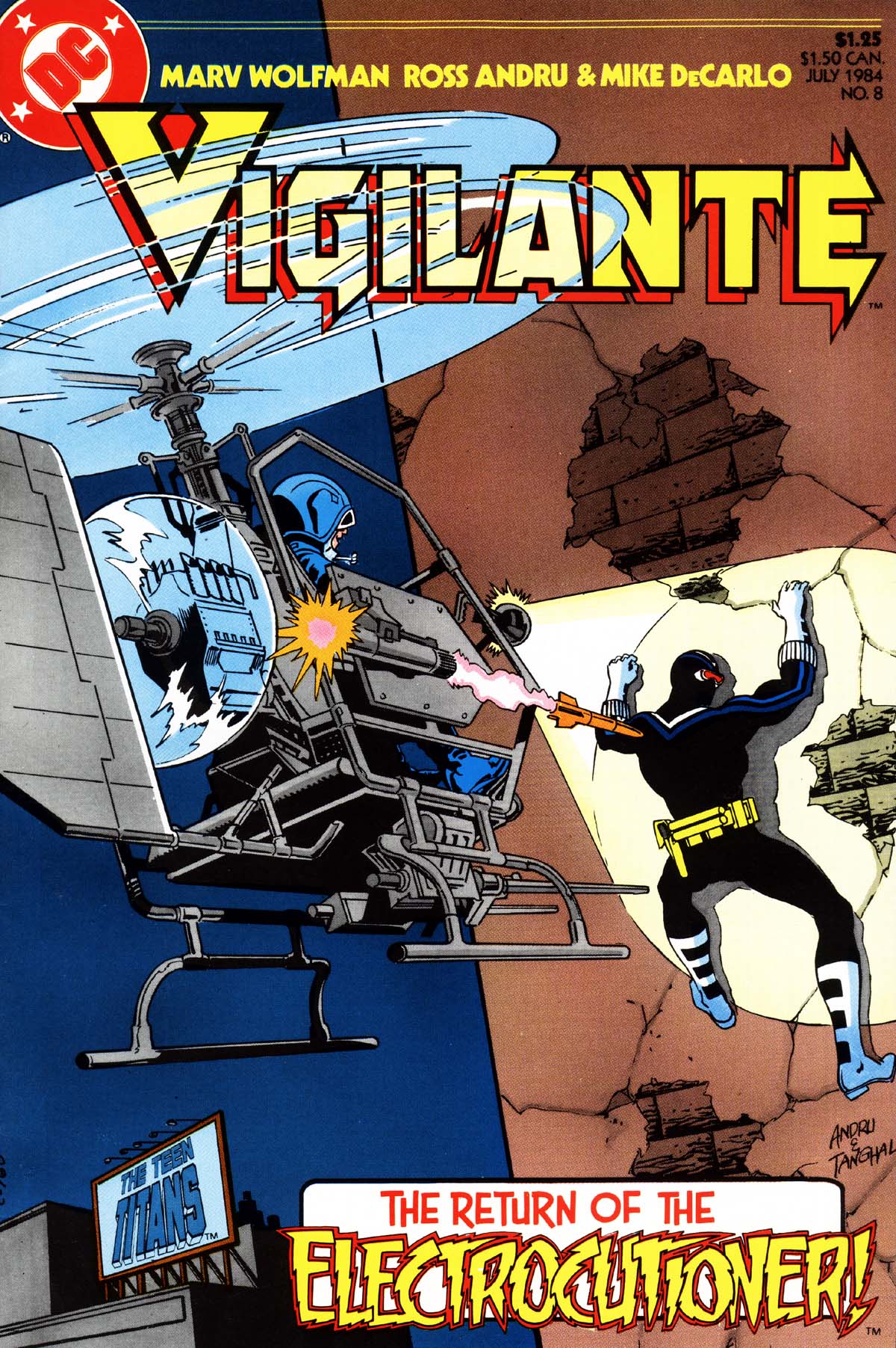 Read online Vigilante (1983) comic -  Issue #8 - 1
