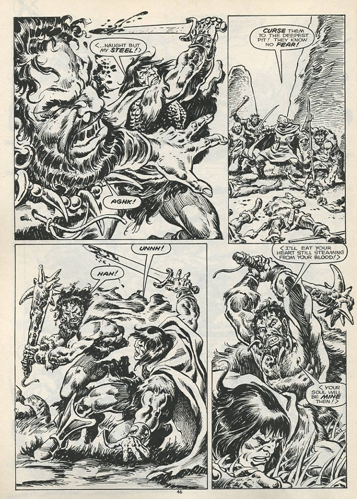 Read online The Savage Sword Of Conan comic -  Issue #178 - 48