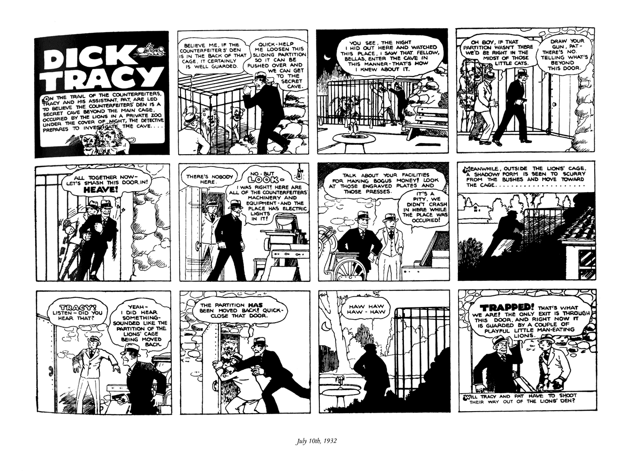 Read online The Complete Chester Gould's Dick Tracy comic -  Issue # TPB 1 (Part 1) - 147