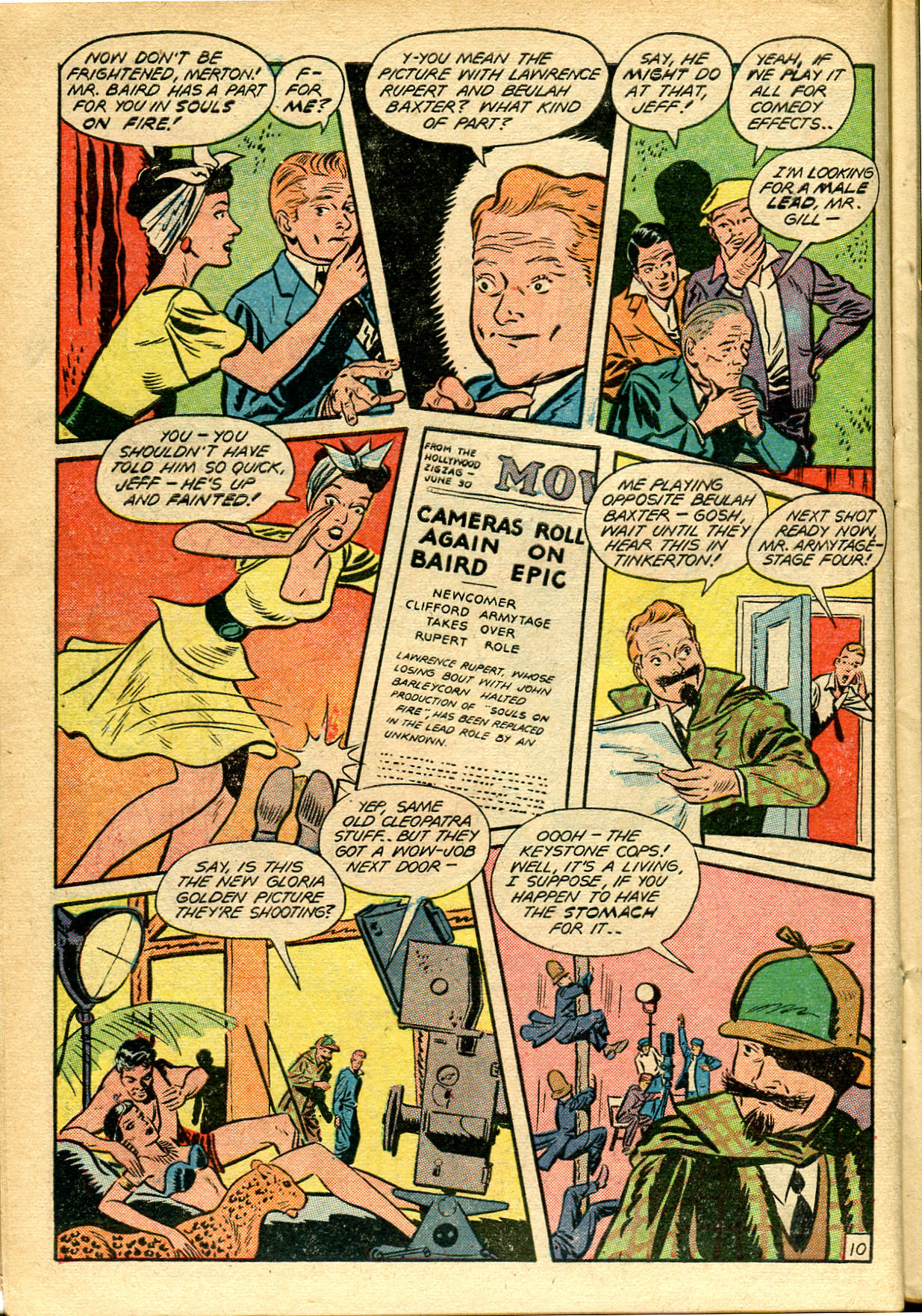 Read online Movie Comics (1946) comic -  Issue #4 - 12