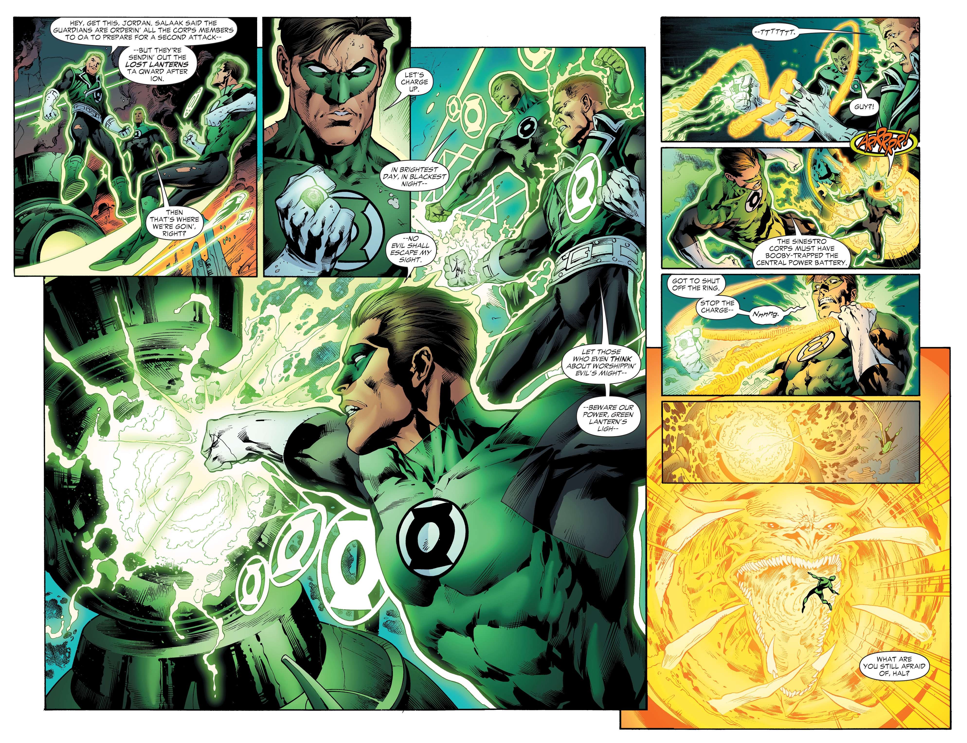 Read online Green Lantern by Geoff Johns comic -  Issue # TPB 3 (Part 1) - 89