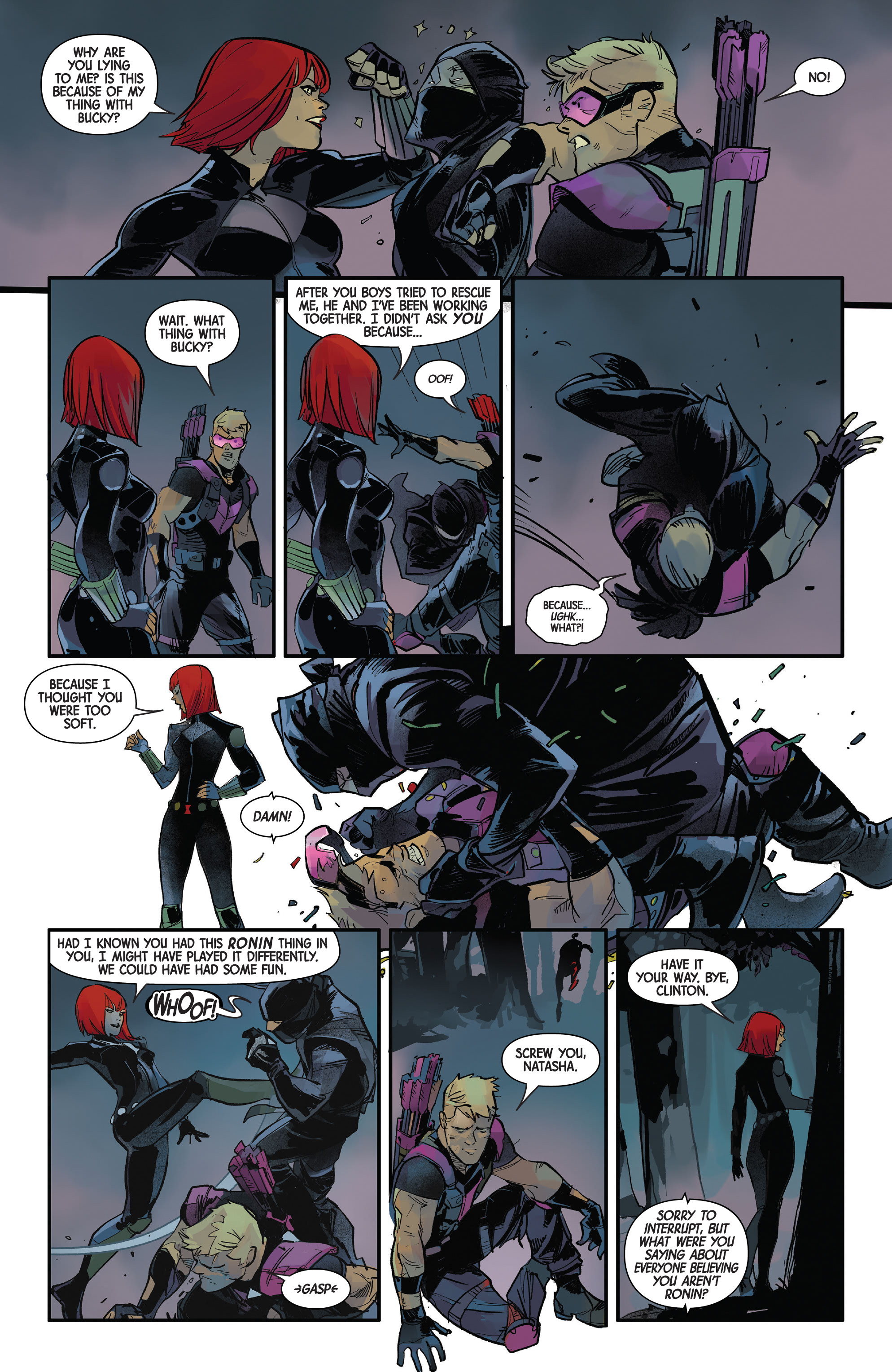 Read online Hawkeye: Freefall comic -  Issue #3 - 11