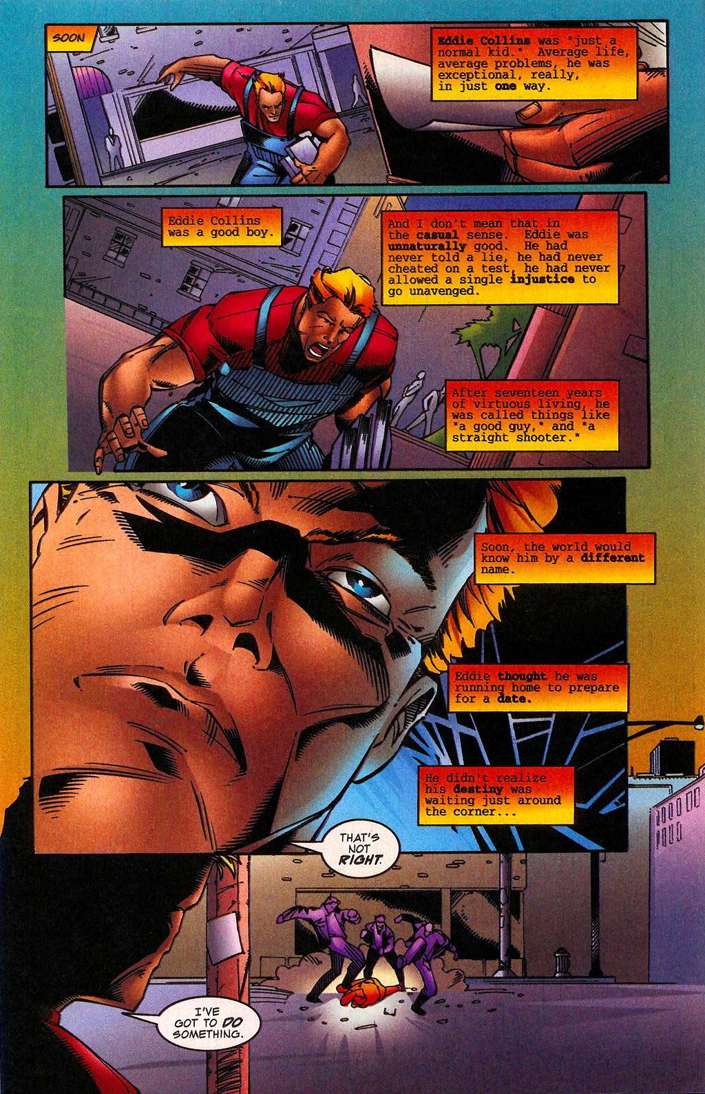 Read online New Man comic -  Issue #4 - 14