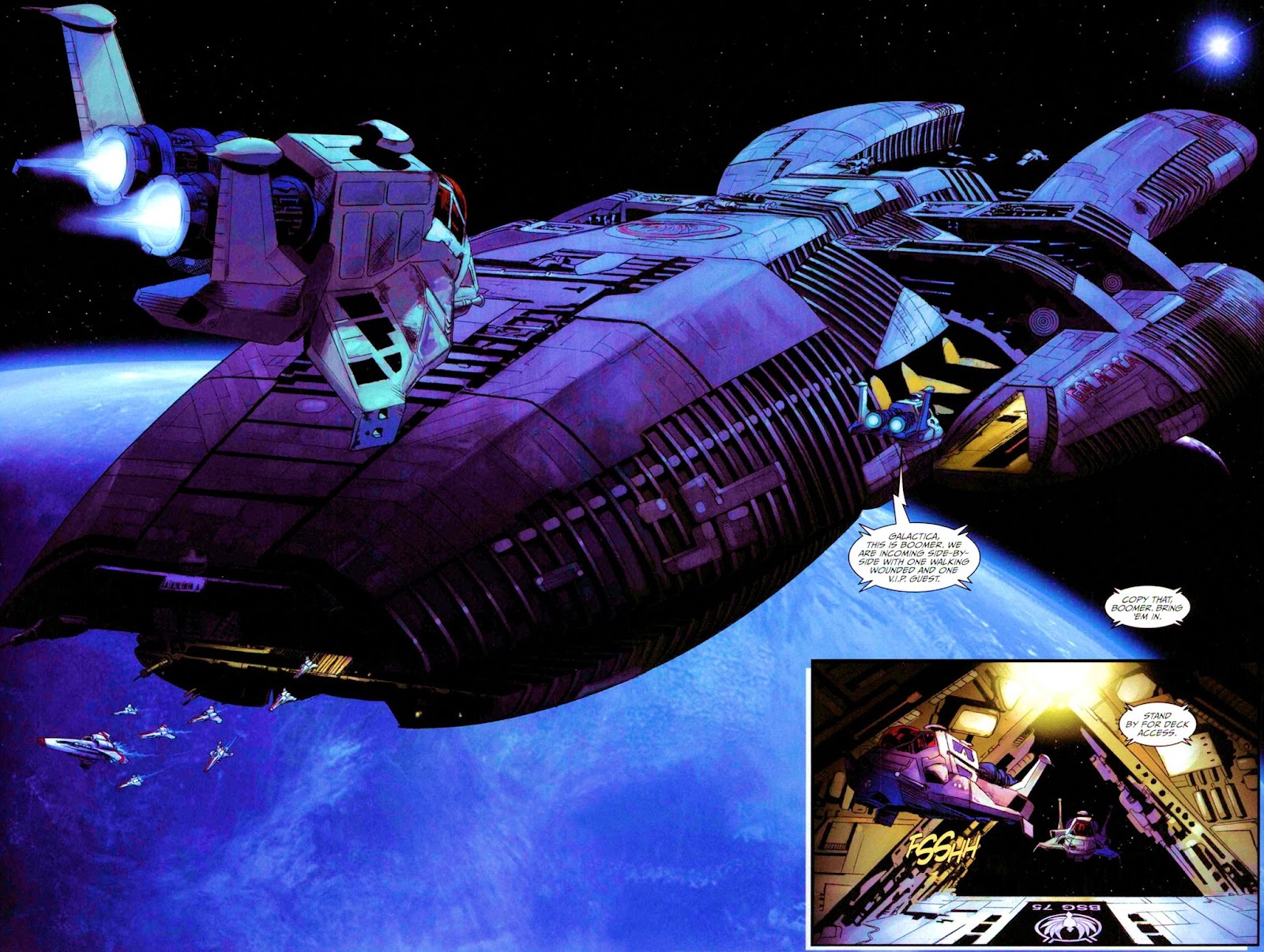 Battlestar Galactica: Season Zero issue 8 - Page 18
