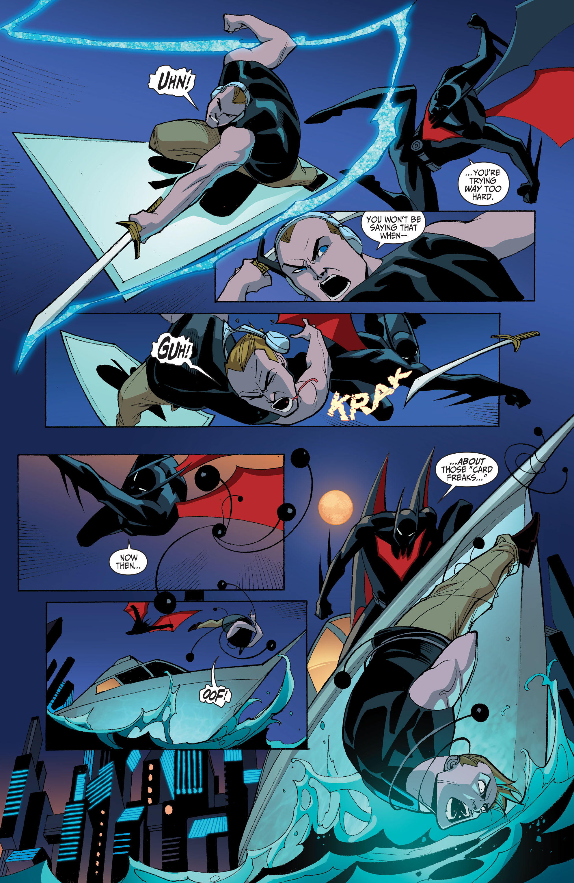 Read online Batman Beyond 2.0 comic -  Issue # _TPB 3 (Part 2) - 10