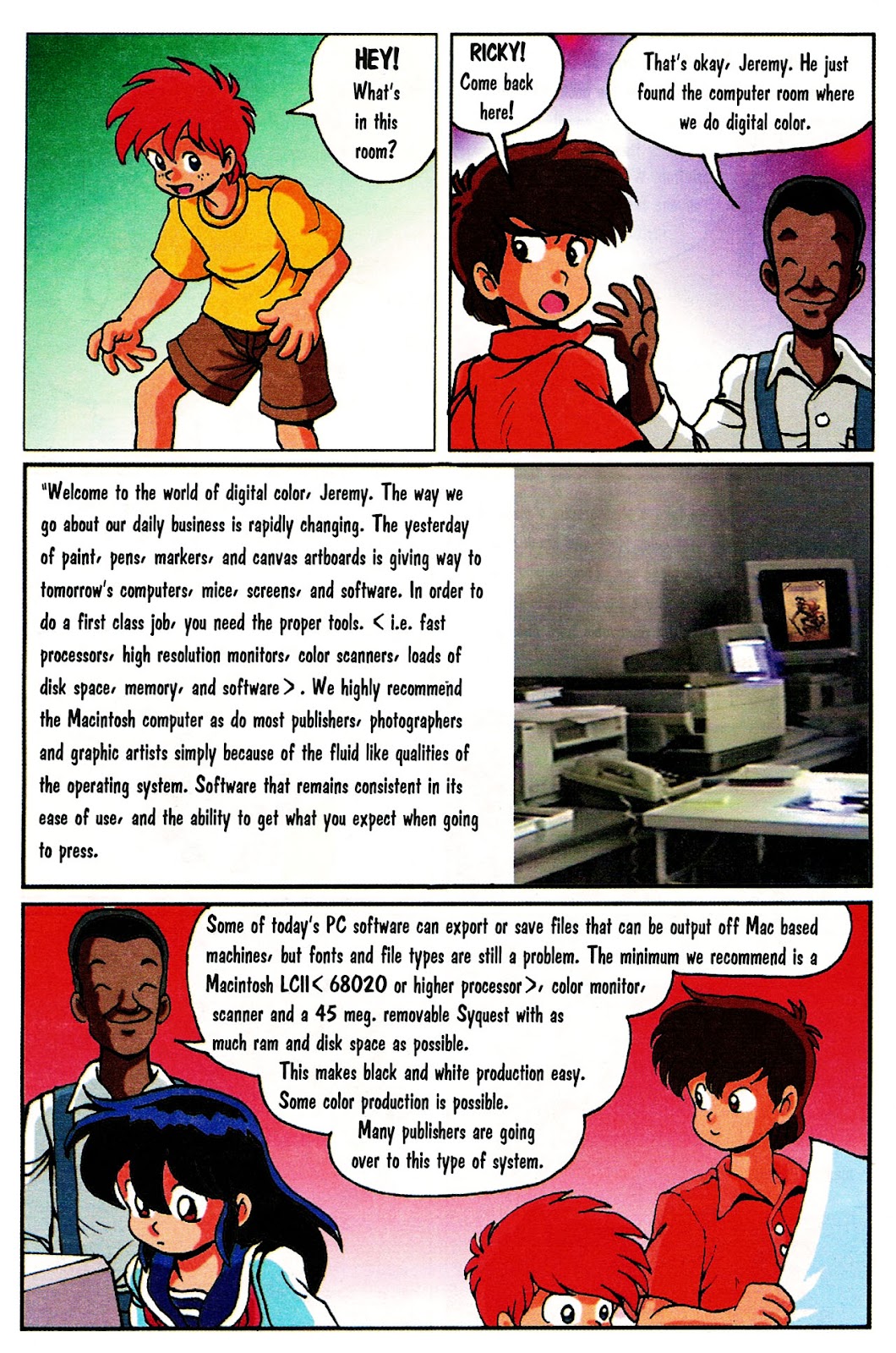 Brenner Printing Presents Ninja High School Talks About Comic Book Printing issue Full - Page 9