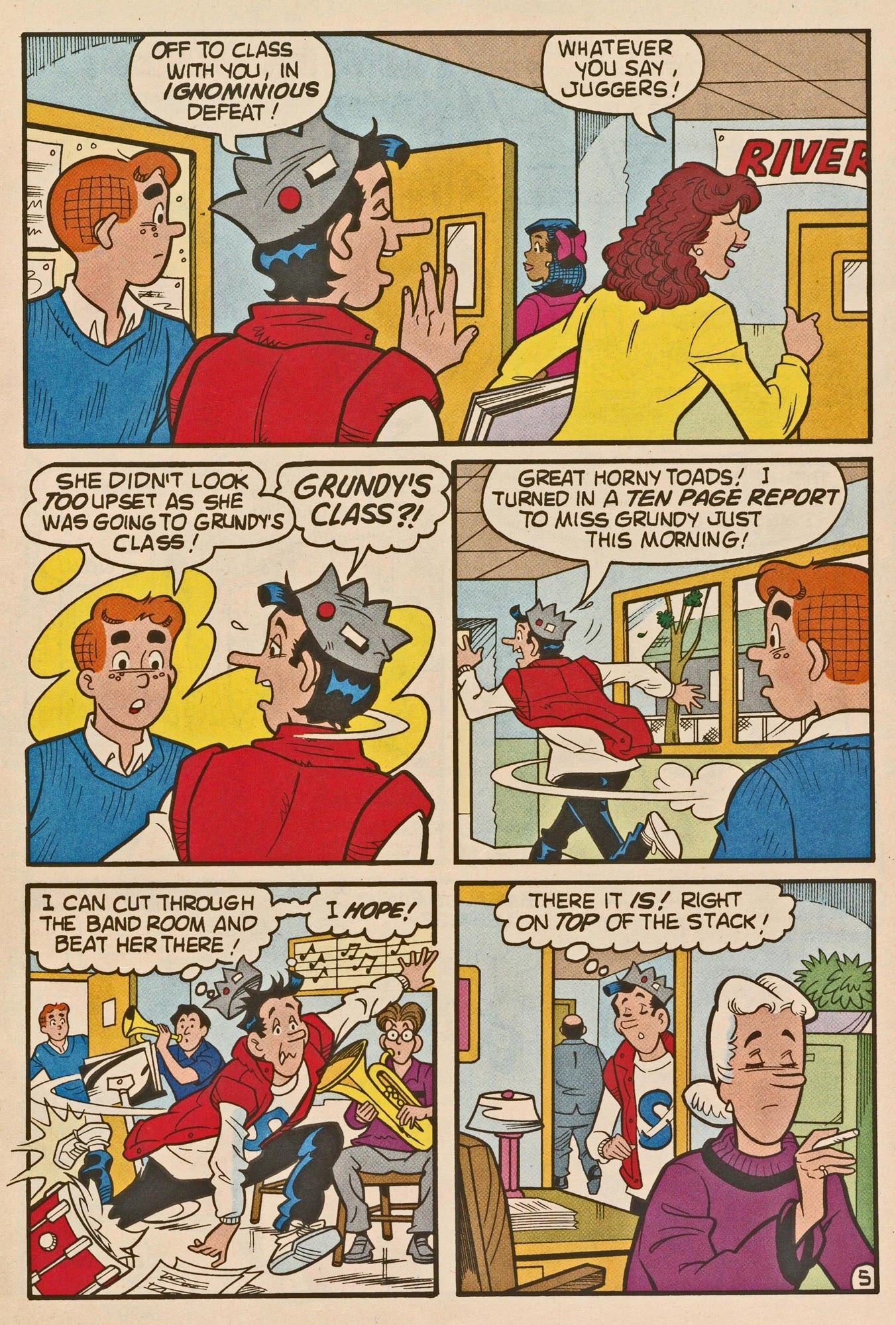 Read online Archie's Pal Jughead Comics comic -  Issue #134 - 7