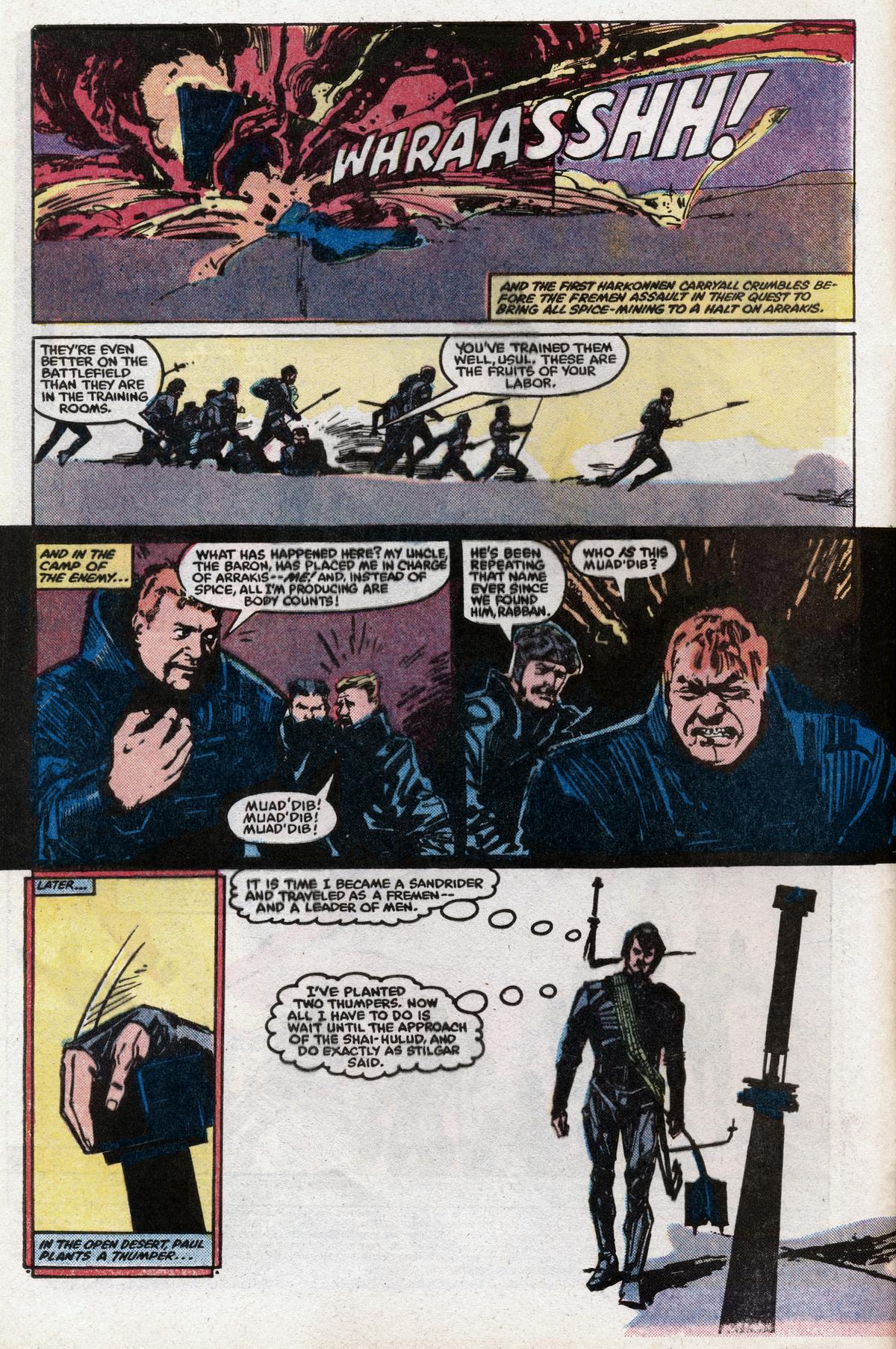 Read online Dune comic -  Issue #3 - 4