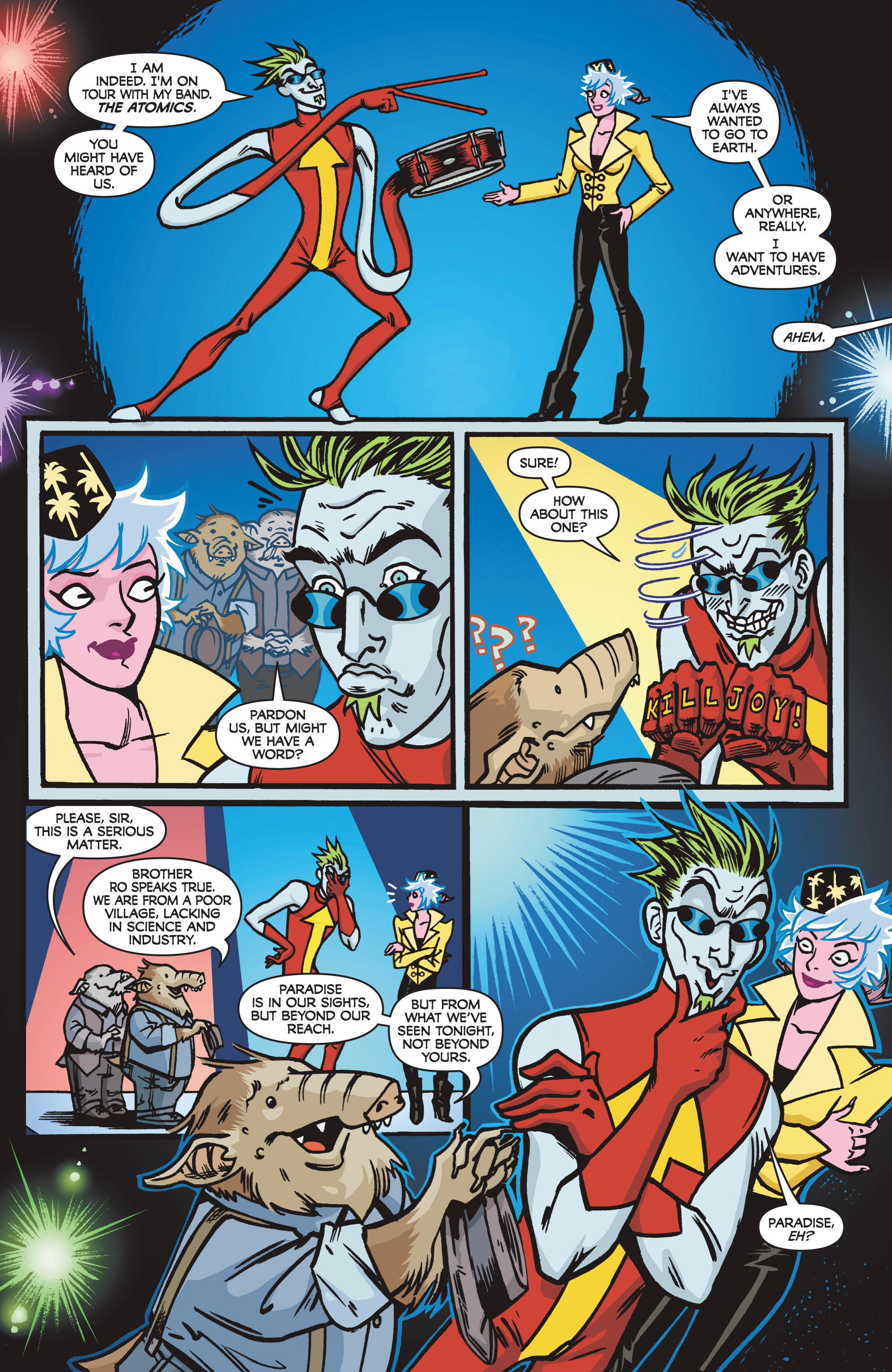 Read online It Girl! and the Atomics comic -  Issue # TPB 1 - 141