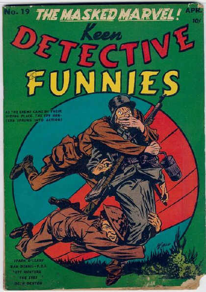 Read online Keen Detective Funnies comic -  Issue #19 - 1