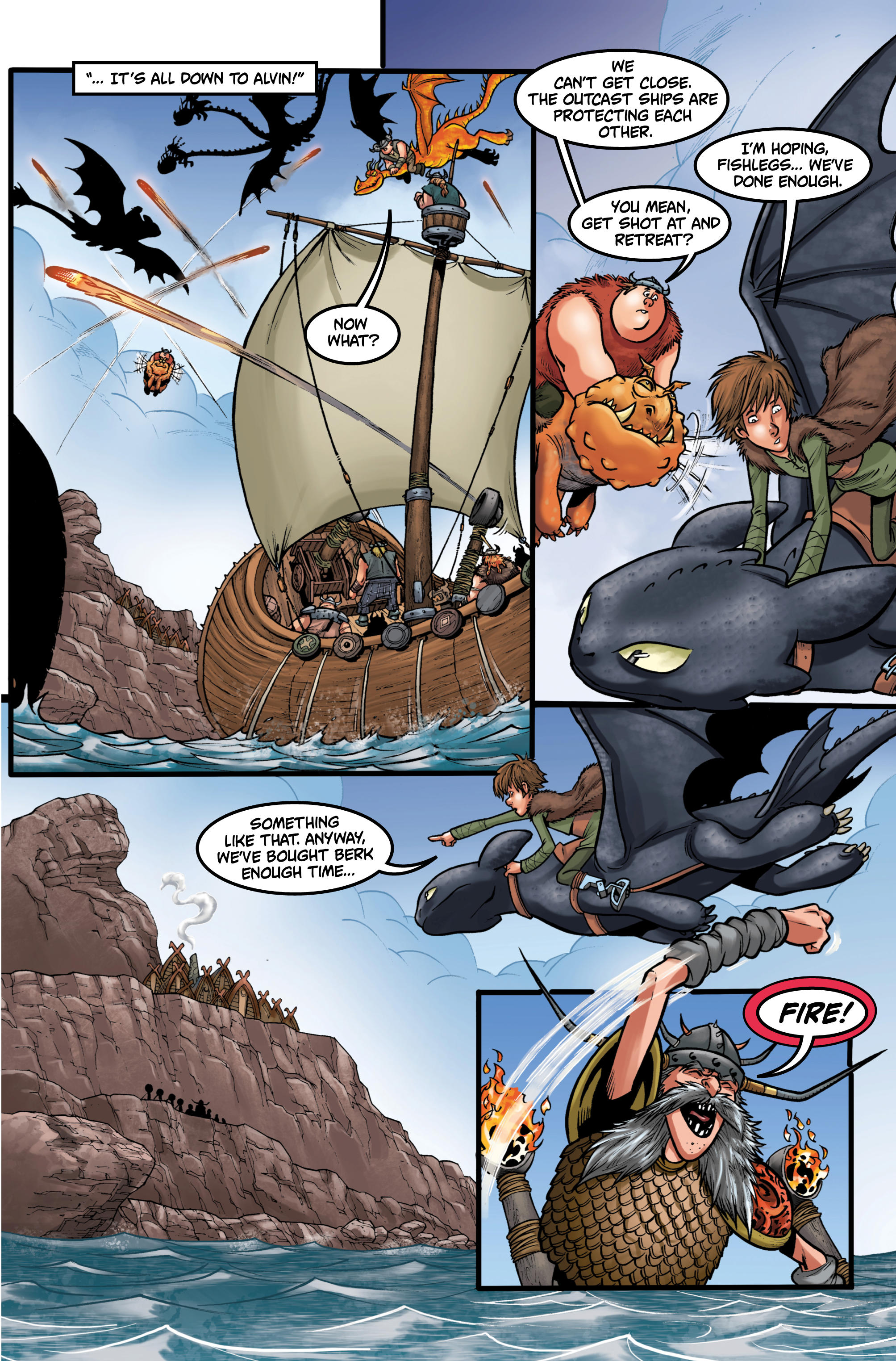 Read online Dragons Riders of Berk: Tales from Berk comic -  Issue # TPB - 101