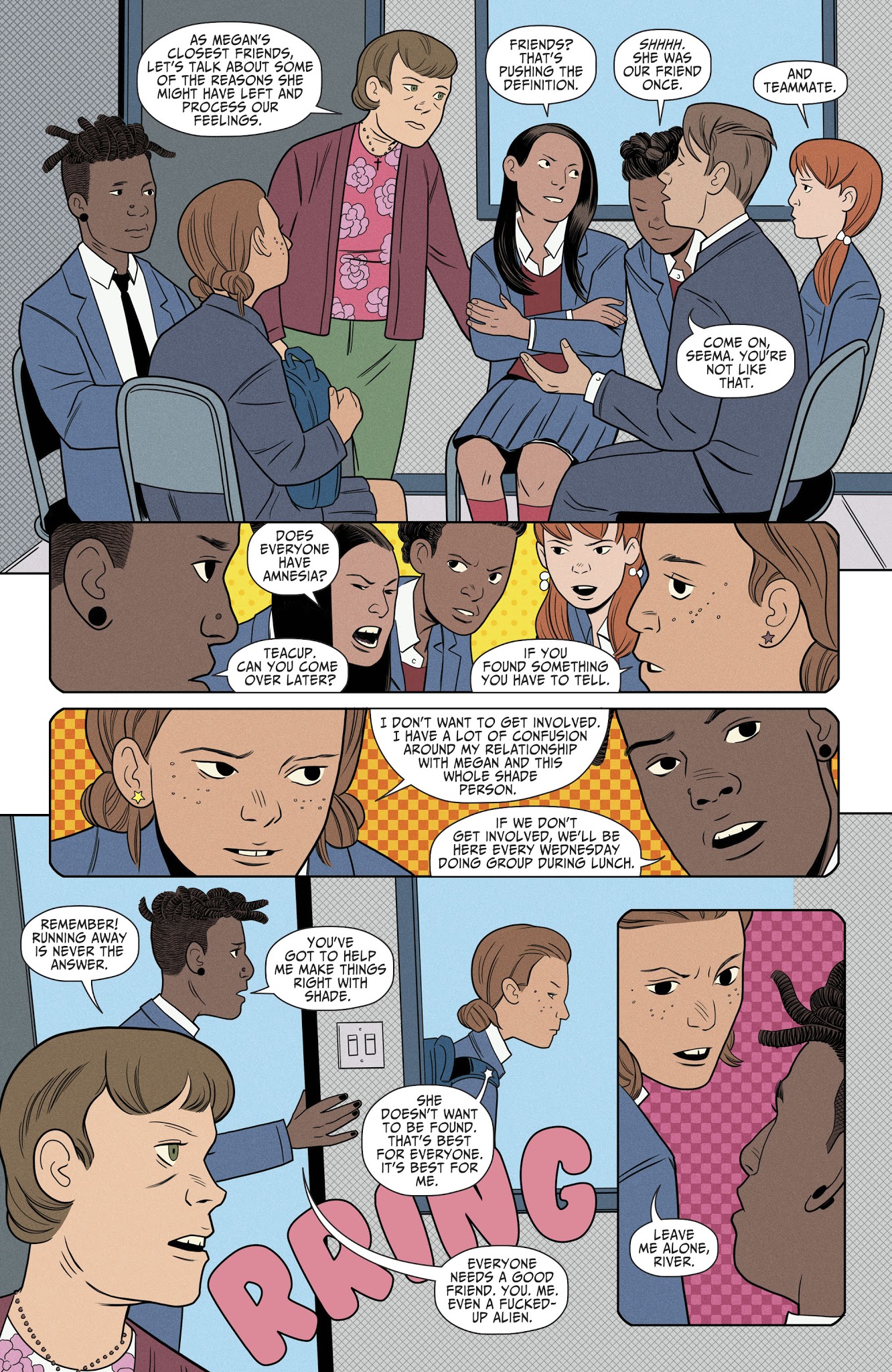 Read online Shade, the Changing Girl comic -  Issue #10 - 11