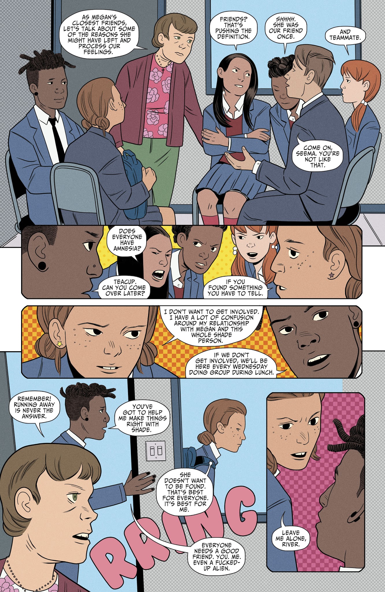 Read online Shade, the Changing Girl comic -  Issue #10 - 11