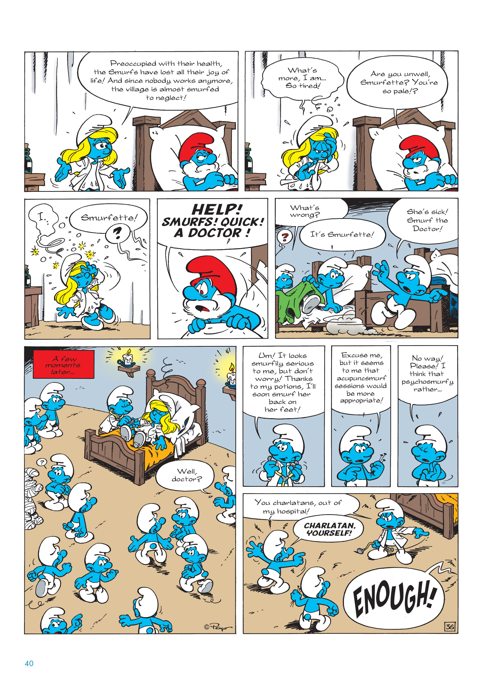 Read online The Smurfs comic -  Issue #20 - 40