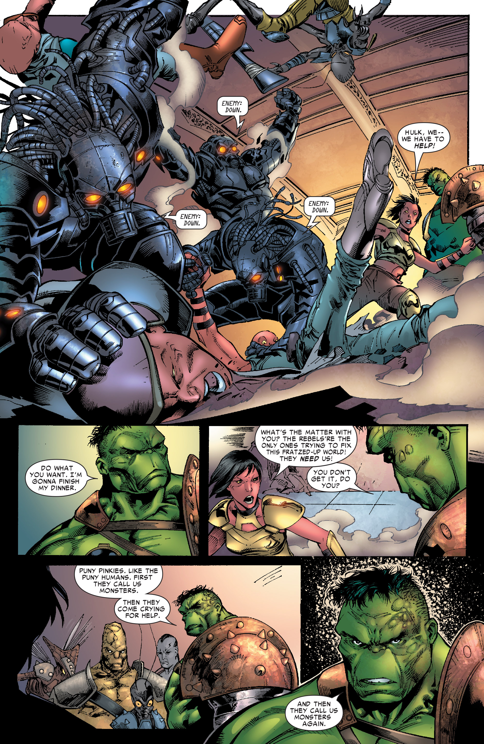 Read online Hulk: Planet Hulk Omnibus comic -  Issue # TPB (Part 3) - 23