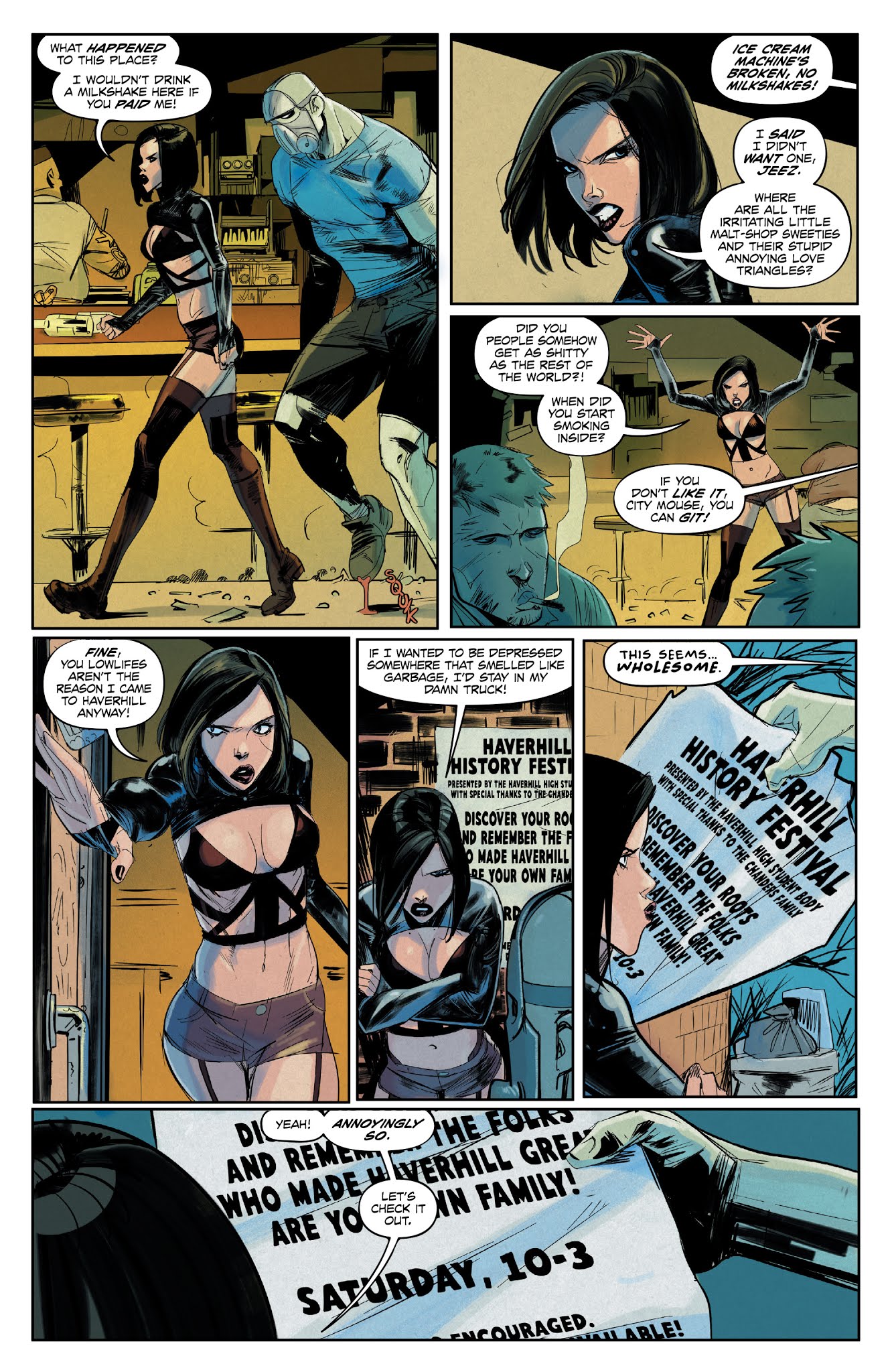 Read online Hack/Slash: Resurrection comic -  Issue #8 - 5