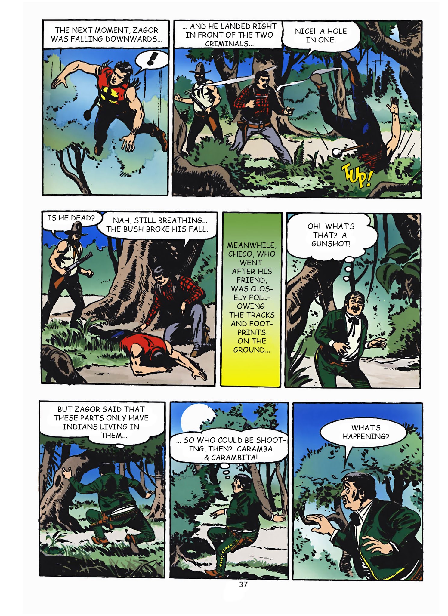Read online Zenith gigante - Zagor gigante comic -  Issue #2 - 38