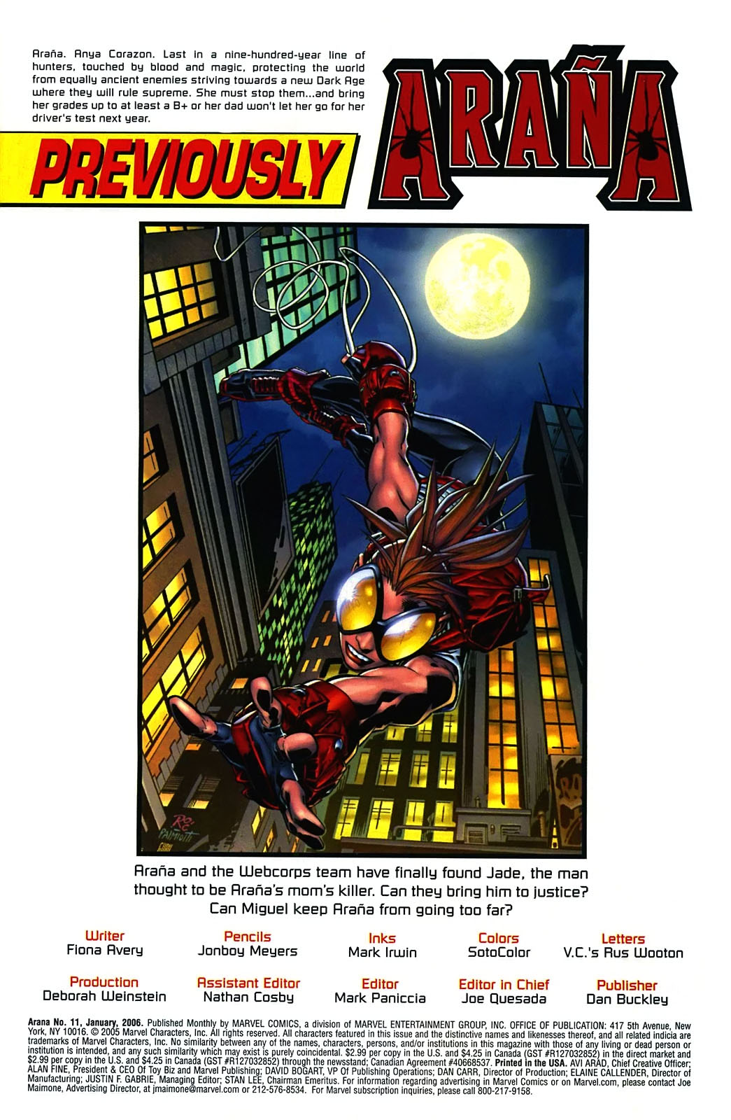 Read online Araña: Heart of the Spider comic -  Issue #11 - 2