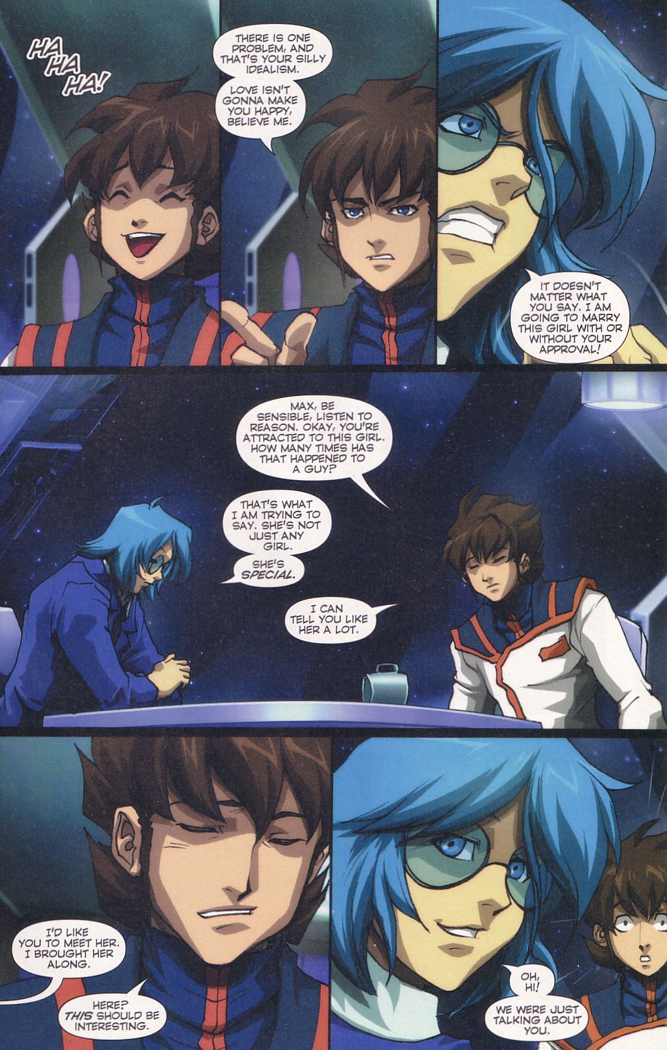 Read online Robotech: Love and War comic -  Issue #6 - 9