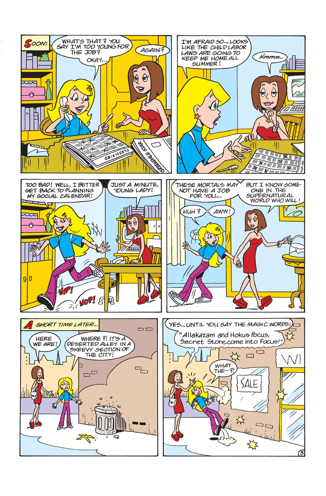 Read online Sabrina the Teenage Witch (2000) comic -  Issue #7 - 20