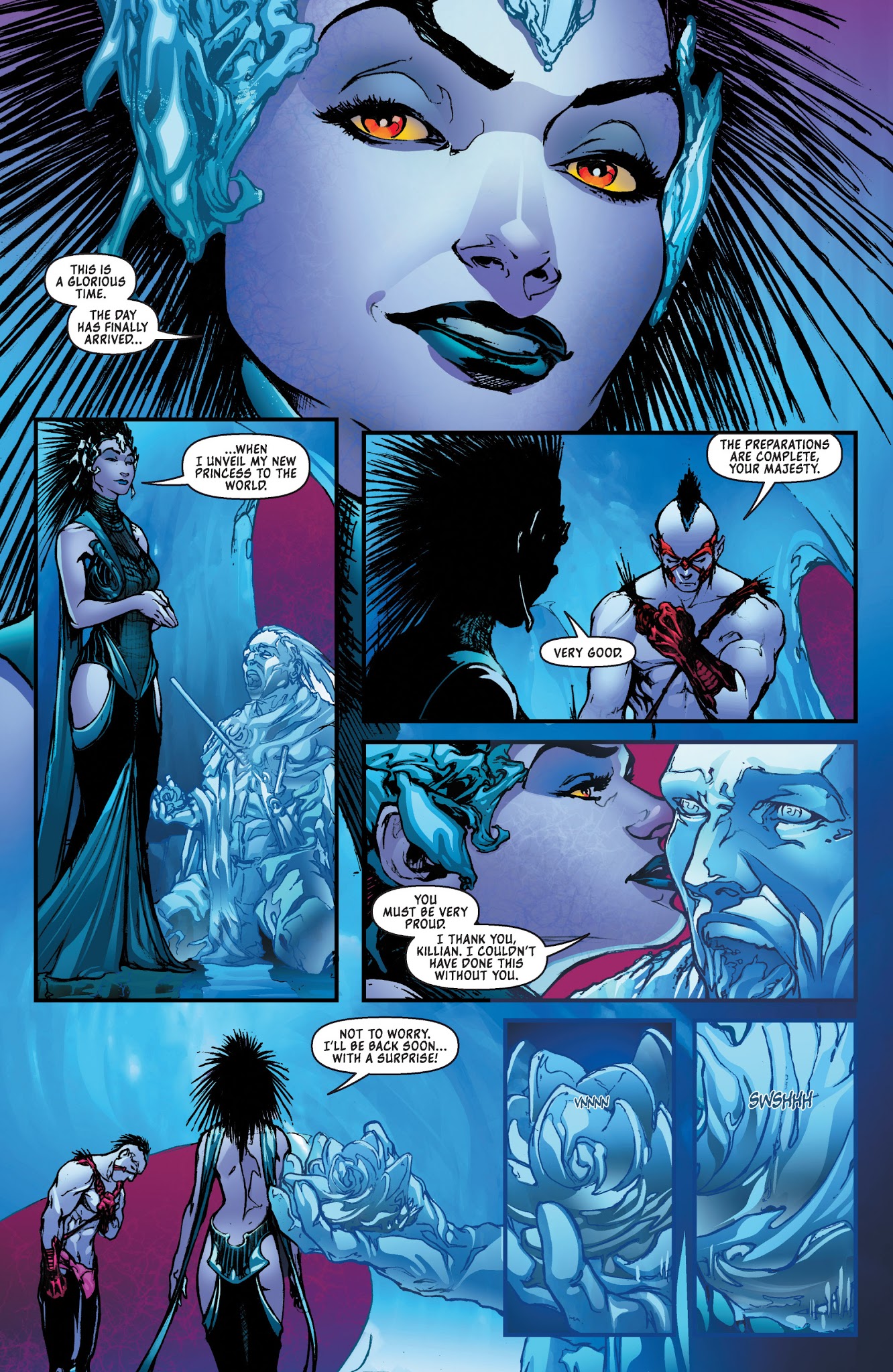 Read online Michael Turner's Fathom (2013) comic -  Issue #6 - 9