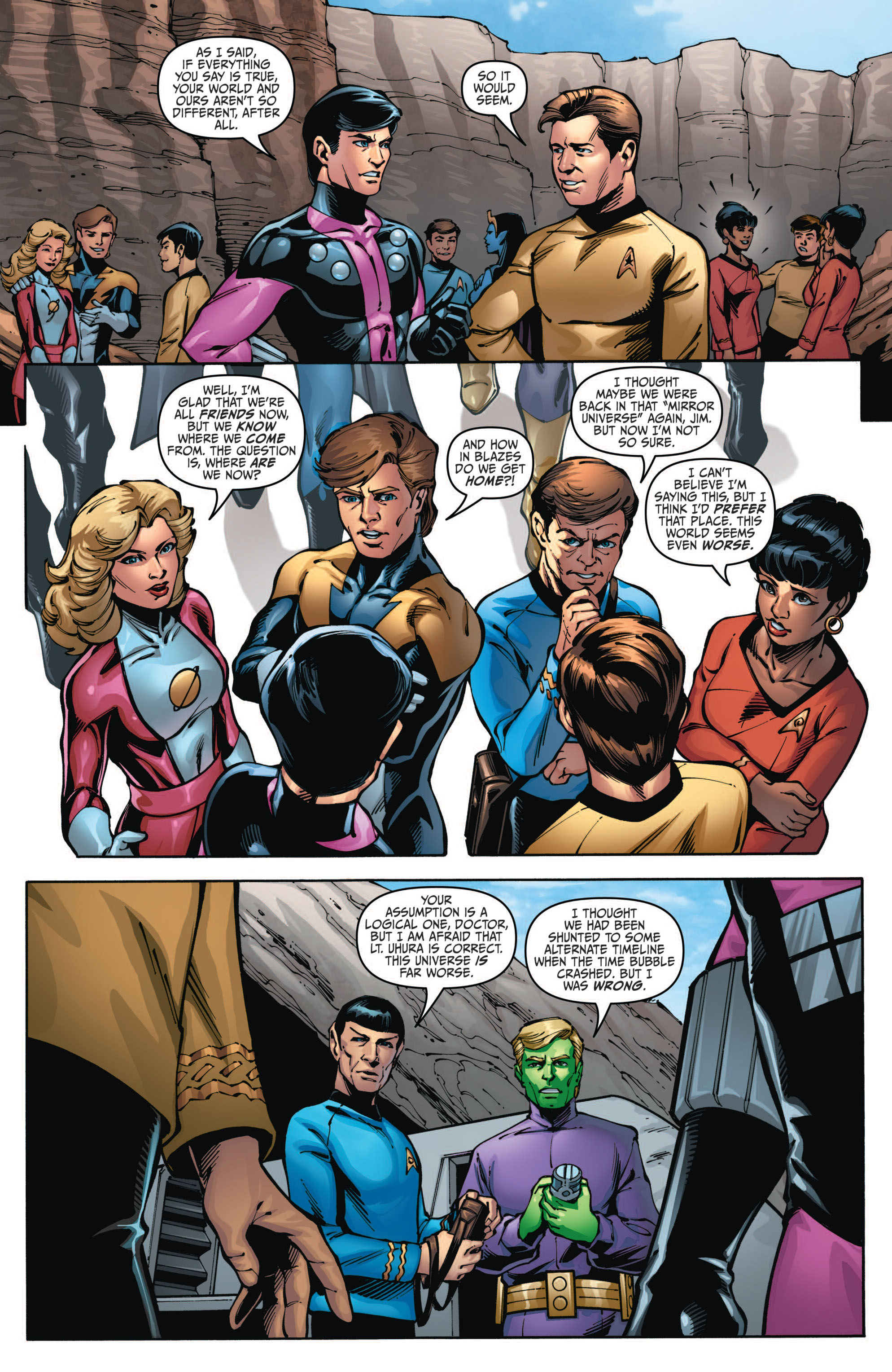 Read online Star Trek/Legion of Super-Heroes comic -  Issue #3 - 12