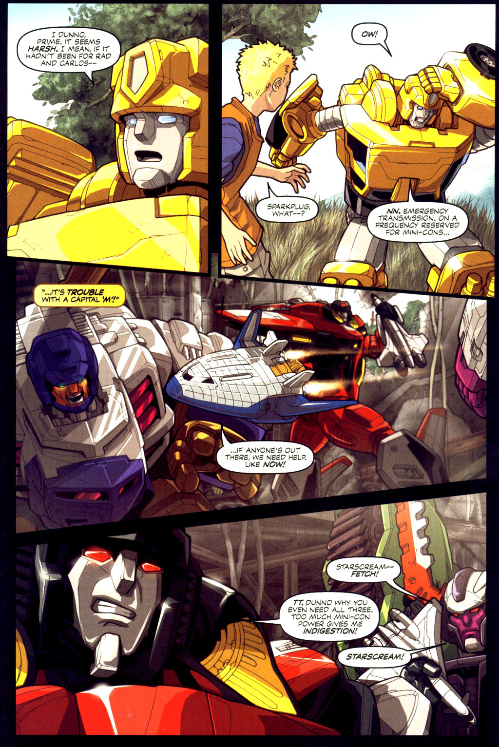 Read online Transformers Armada comic -  Issue #6 - 13