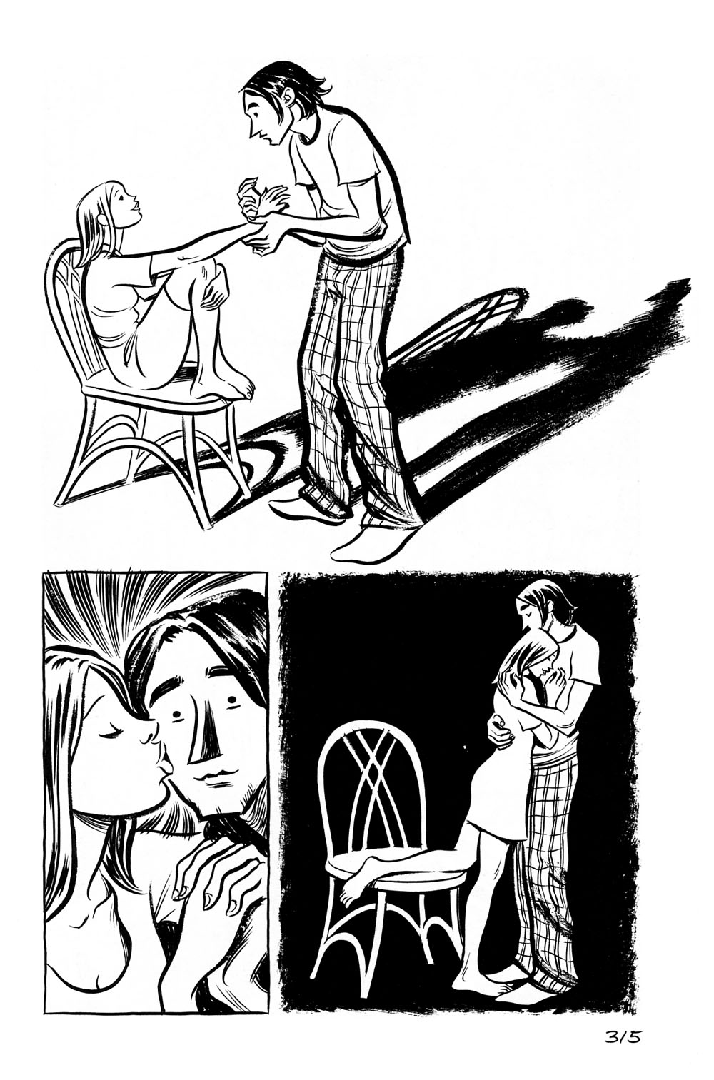 Read online Blankets comic -  Issue #2 - 91