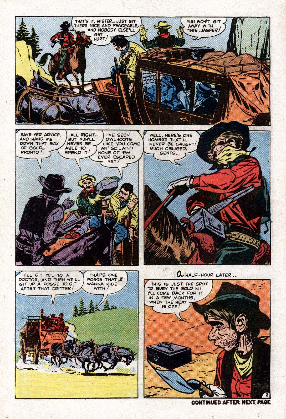 Read online Quick-Trigger Western comic -  Issue #14 - 14