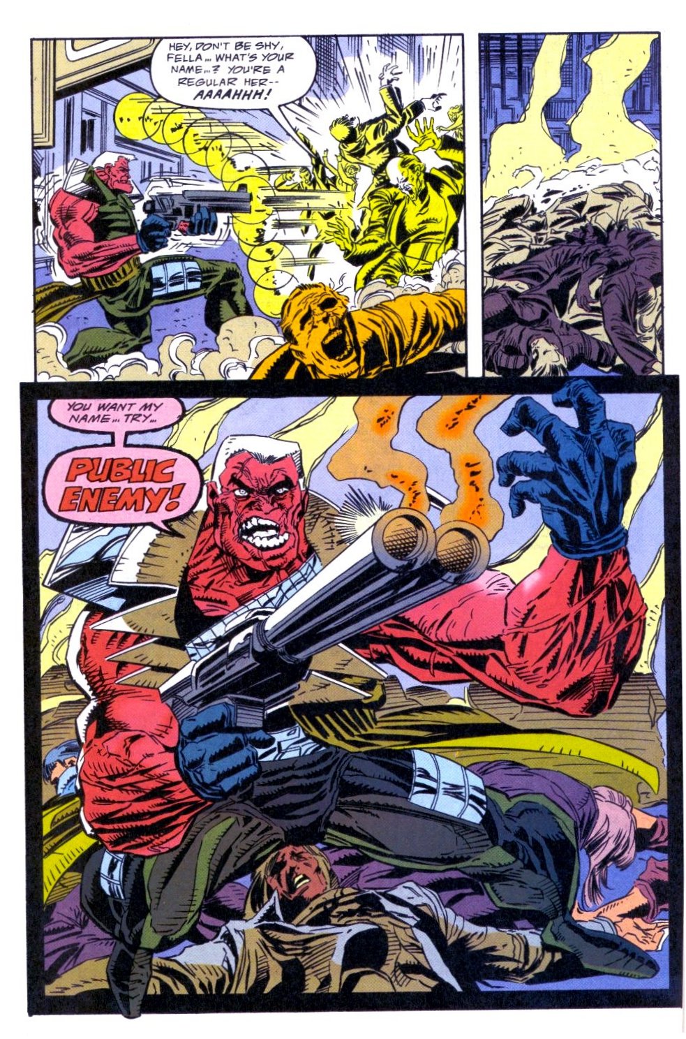 Read online Punisher 2099 comic -  Issue #15 - 20