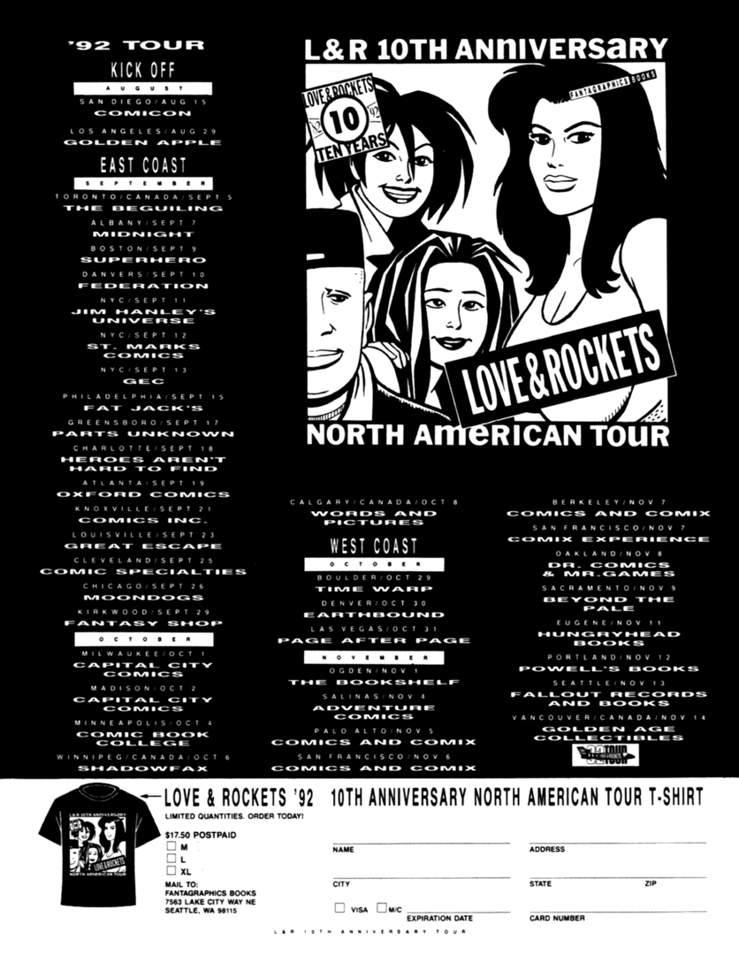 Read online Love and Rockets (1982) comic -  Issue #39 - 33