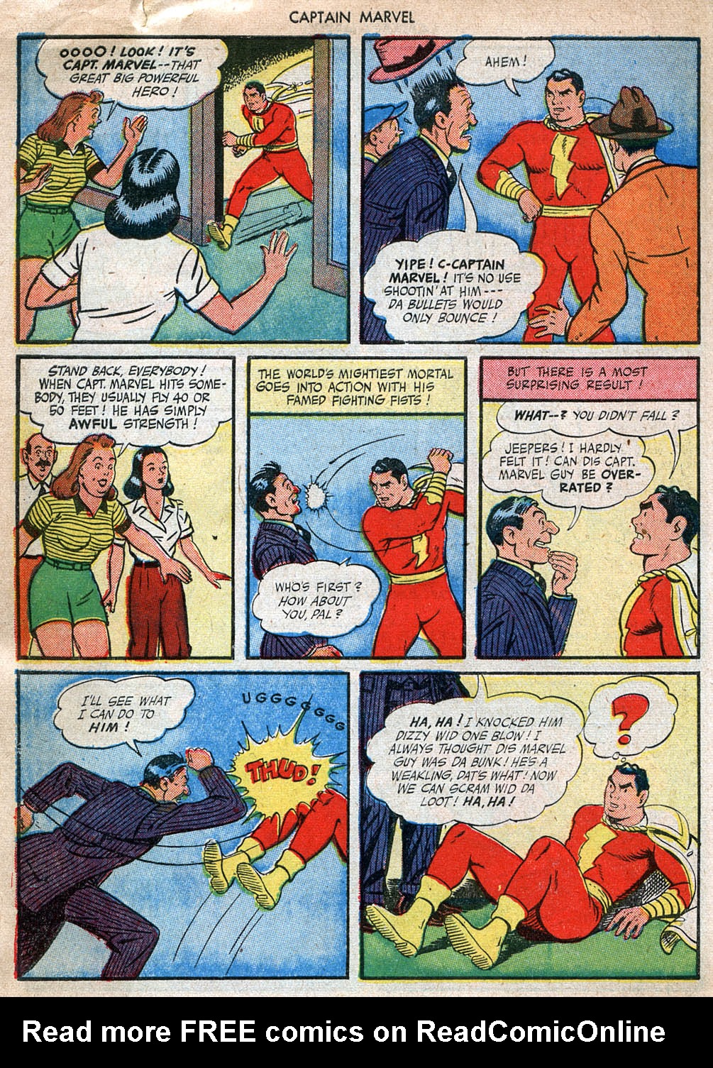 Read online Captain Marvel Adventures comic -  Issue #50 - 6