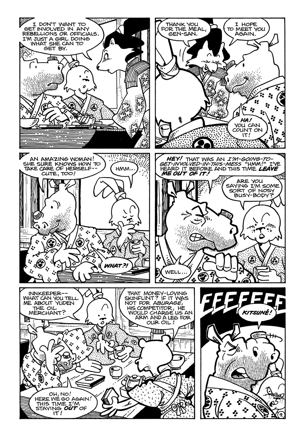 Read online Usagi Yojimbo (1987) comic -  Issue #37 - 11