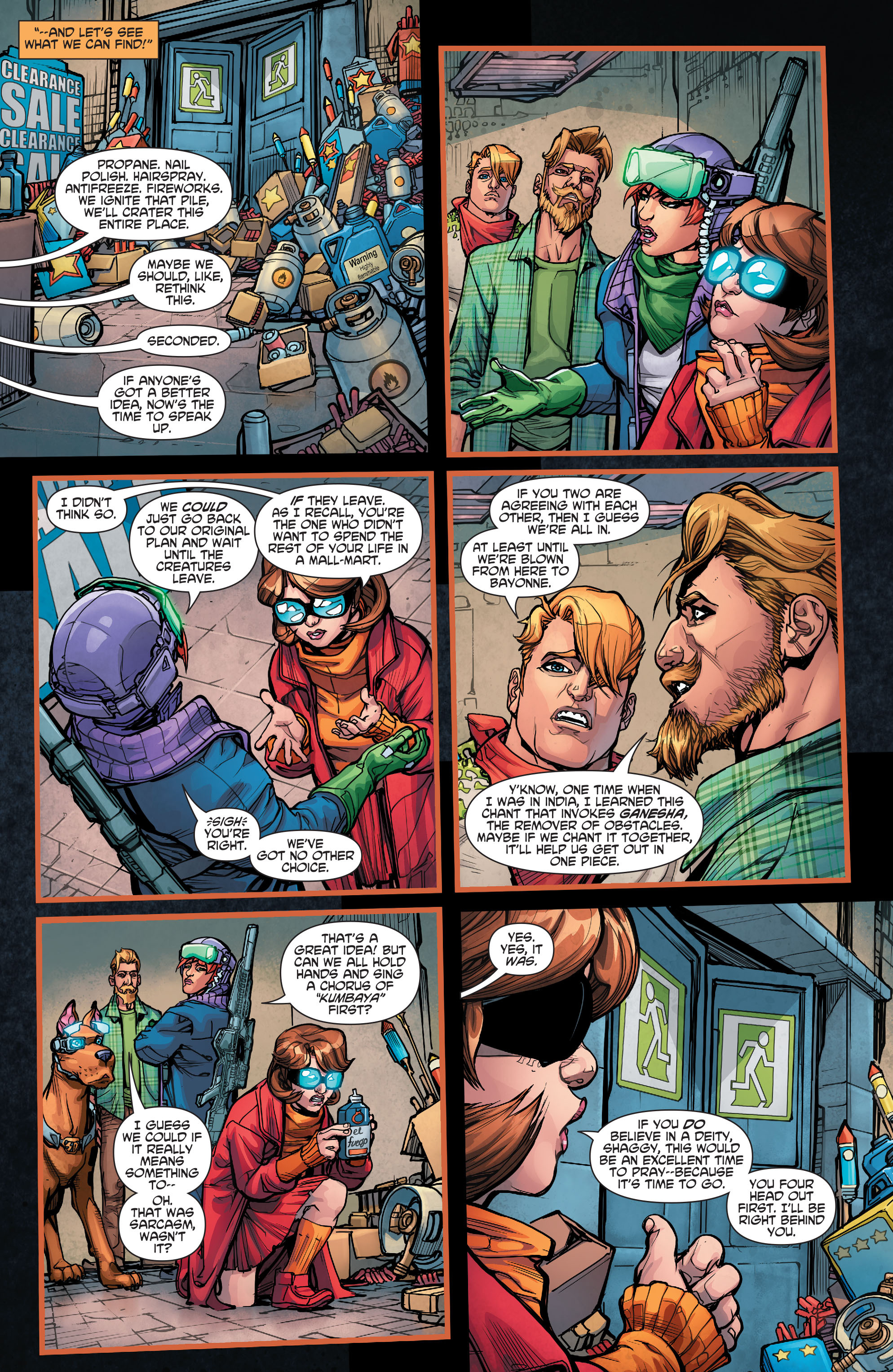 Read online Scooby Apocalypse comic -  Issue #7 - 12